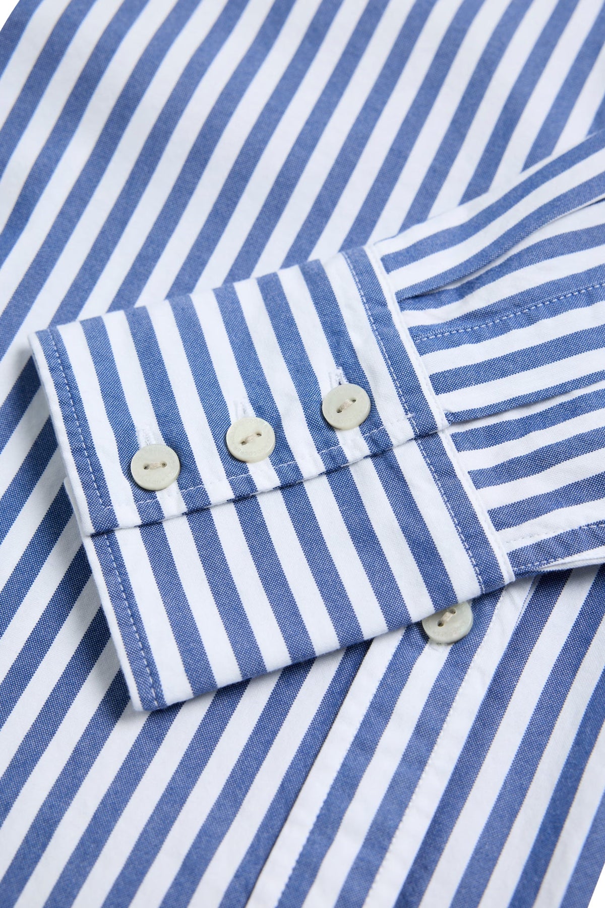Holland Cooper Classic Button Down Shirt #Colour_Navy Stripe