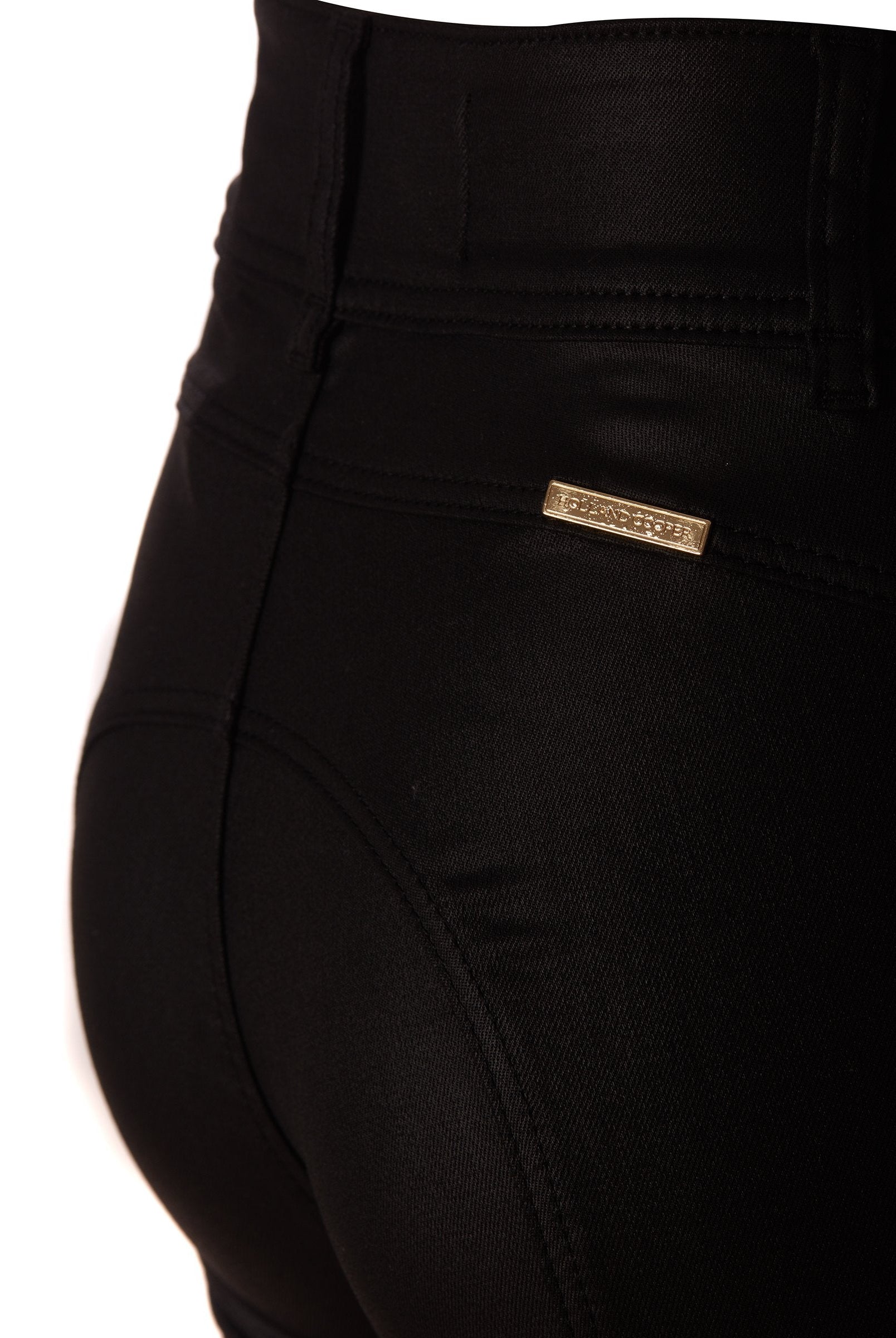 Coated Jodhpur Jean - black - 16 - View 53