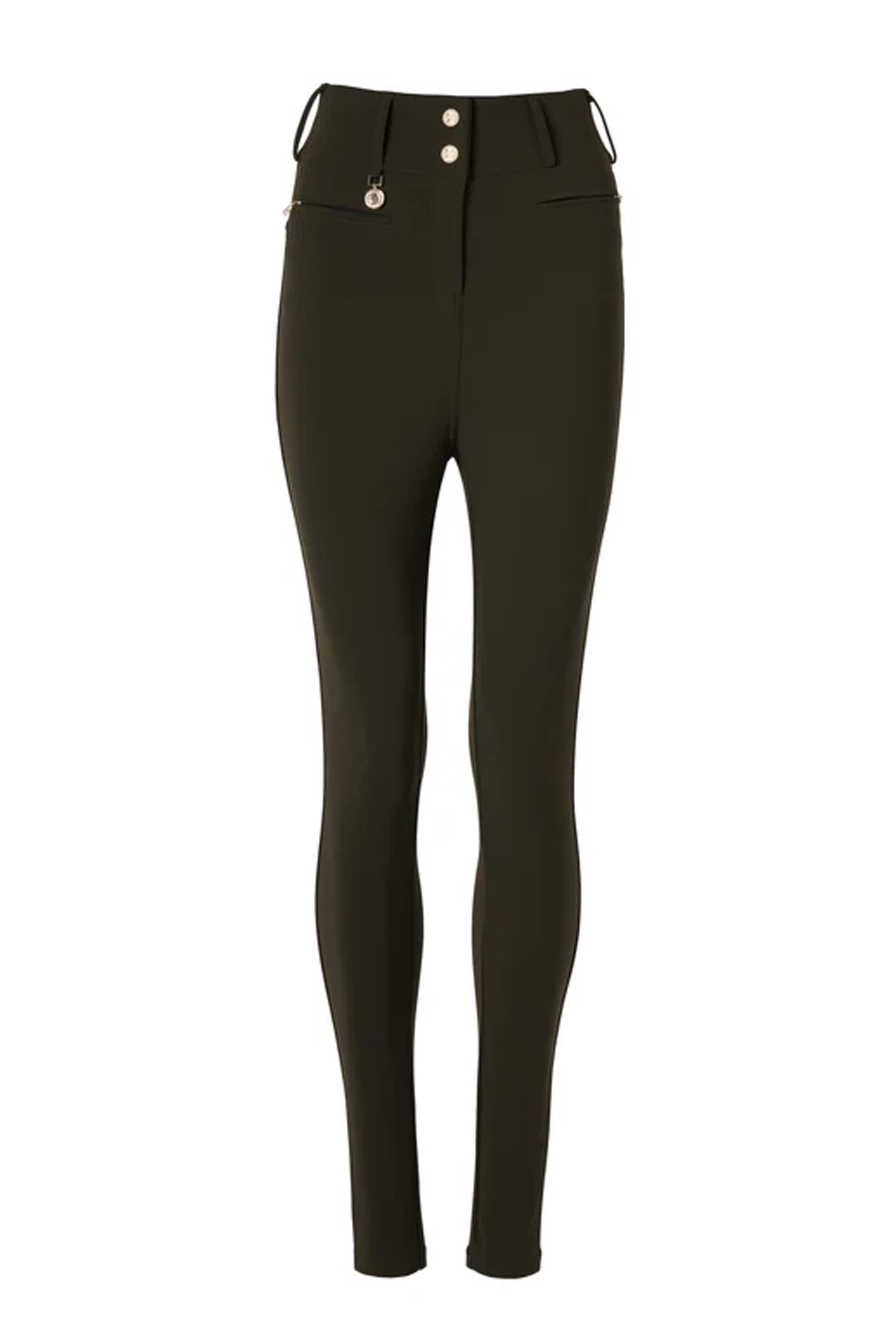 Holland Cooper Contour Trouser #Colour_Dark Olive