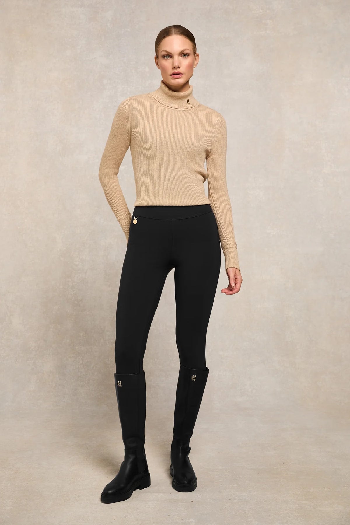 Holland Cooper Contour Legging #Colour_Ink Navy