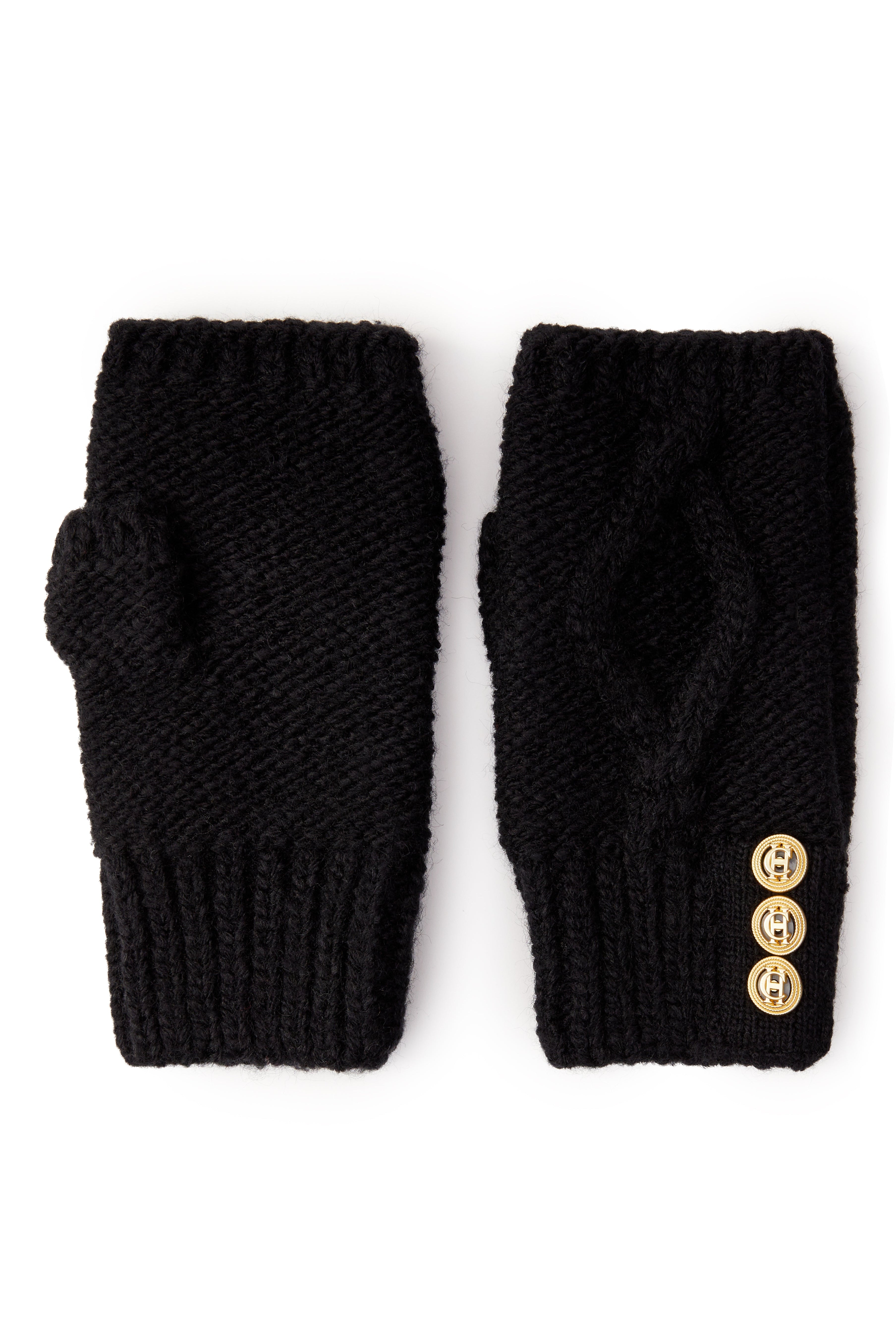 Cortina Fingerless Gloves - black - View 9