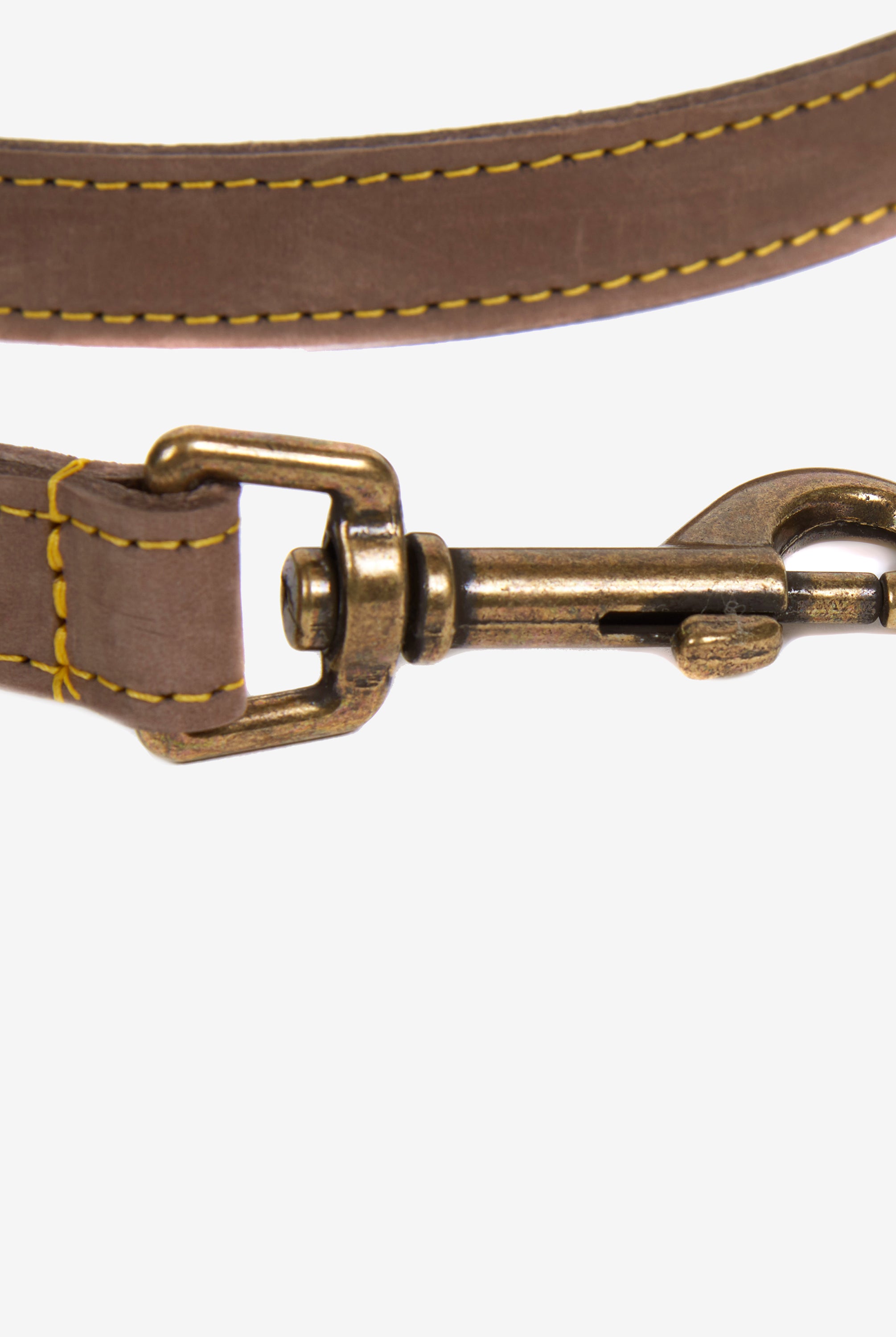 Barbour Brown Barbour Leather Dog Lead #Colour_Brown
