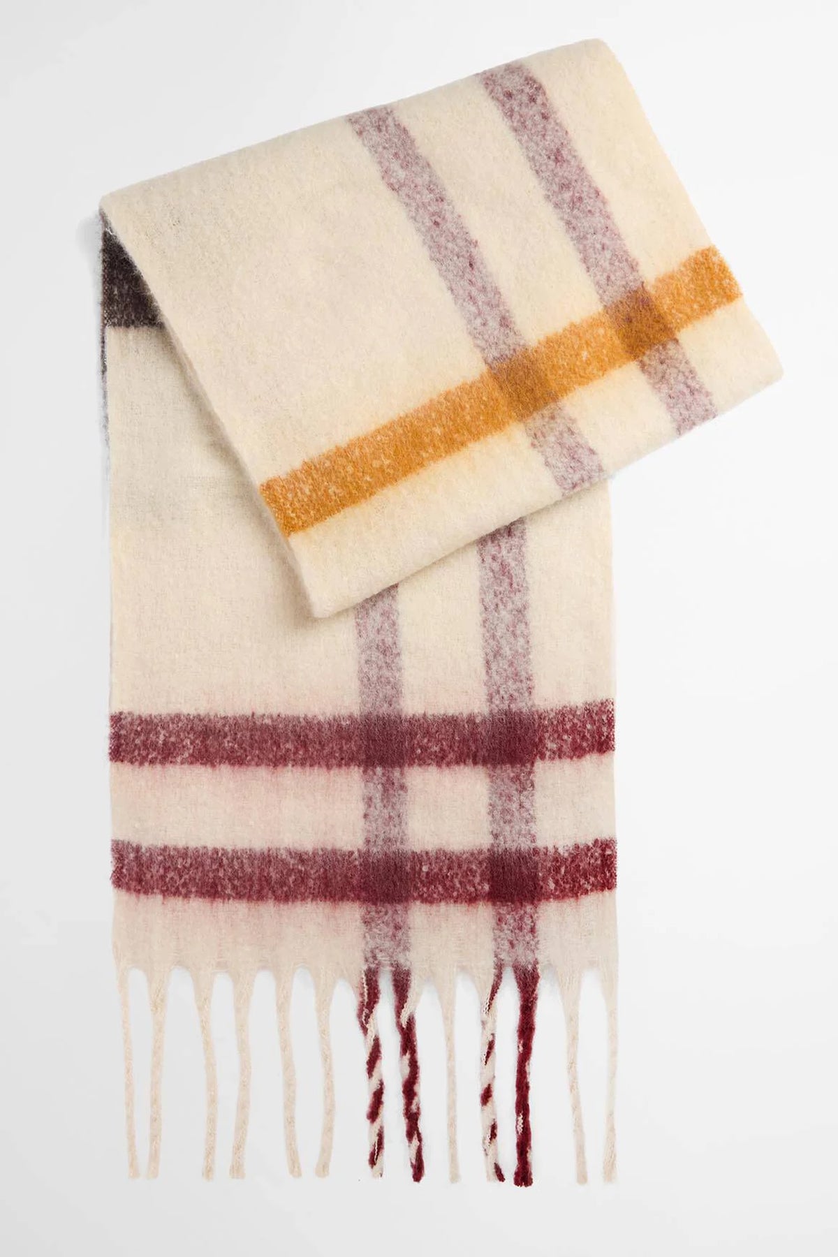 Isla Tartan Boucle Scarf