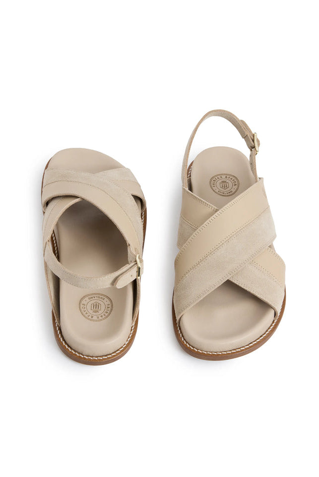 Fairfax & Favor Stone Dunwich Sandal #Colour_Stone