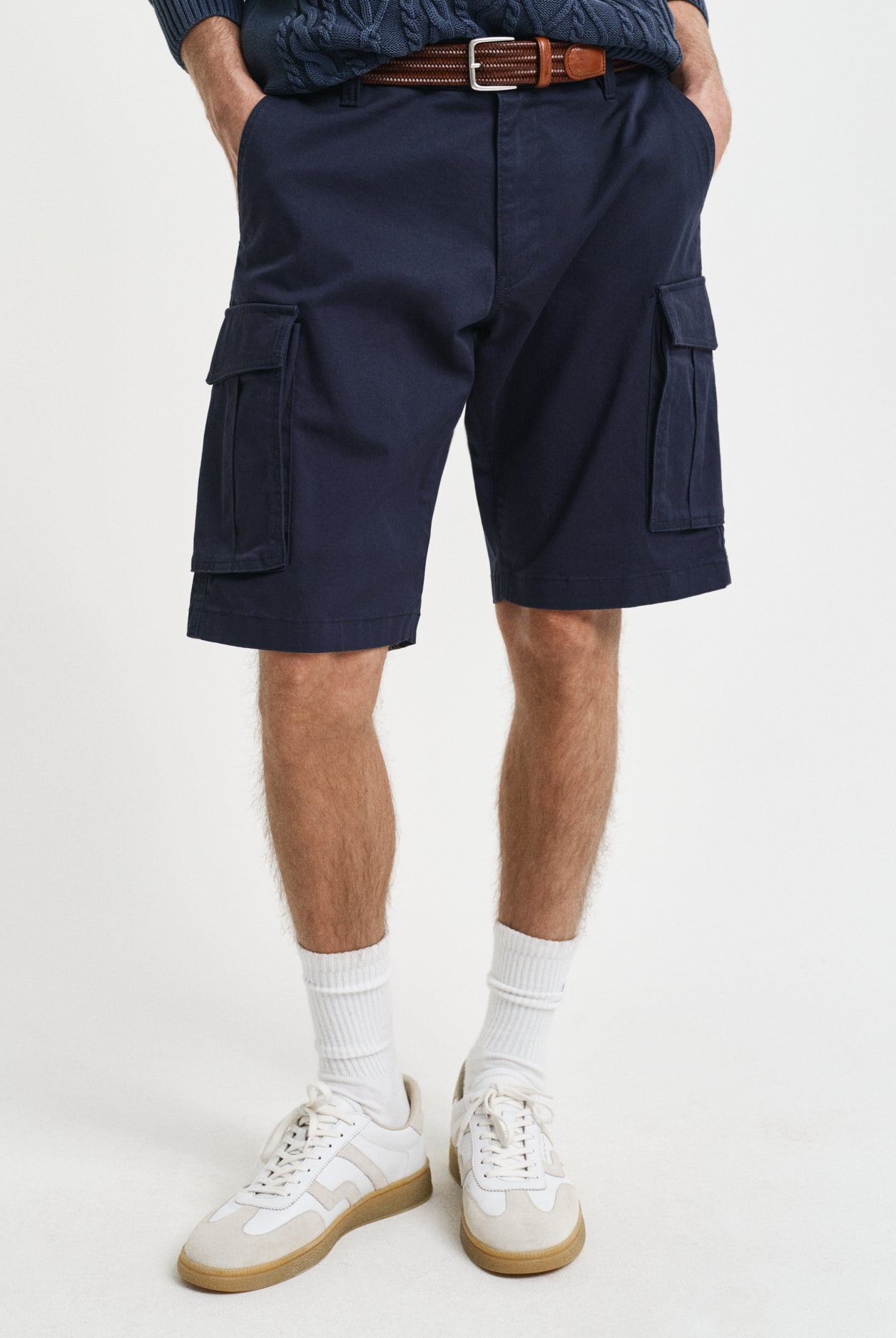 GANT Relaxed Twill Cargo Shorts #Colour_Marine
