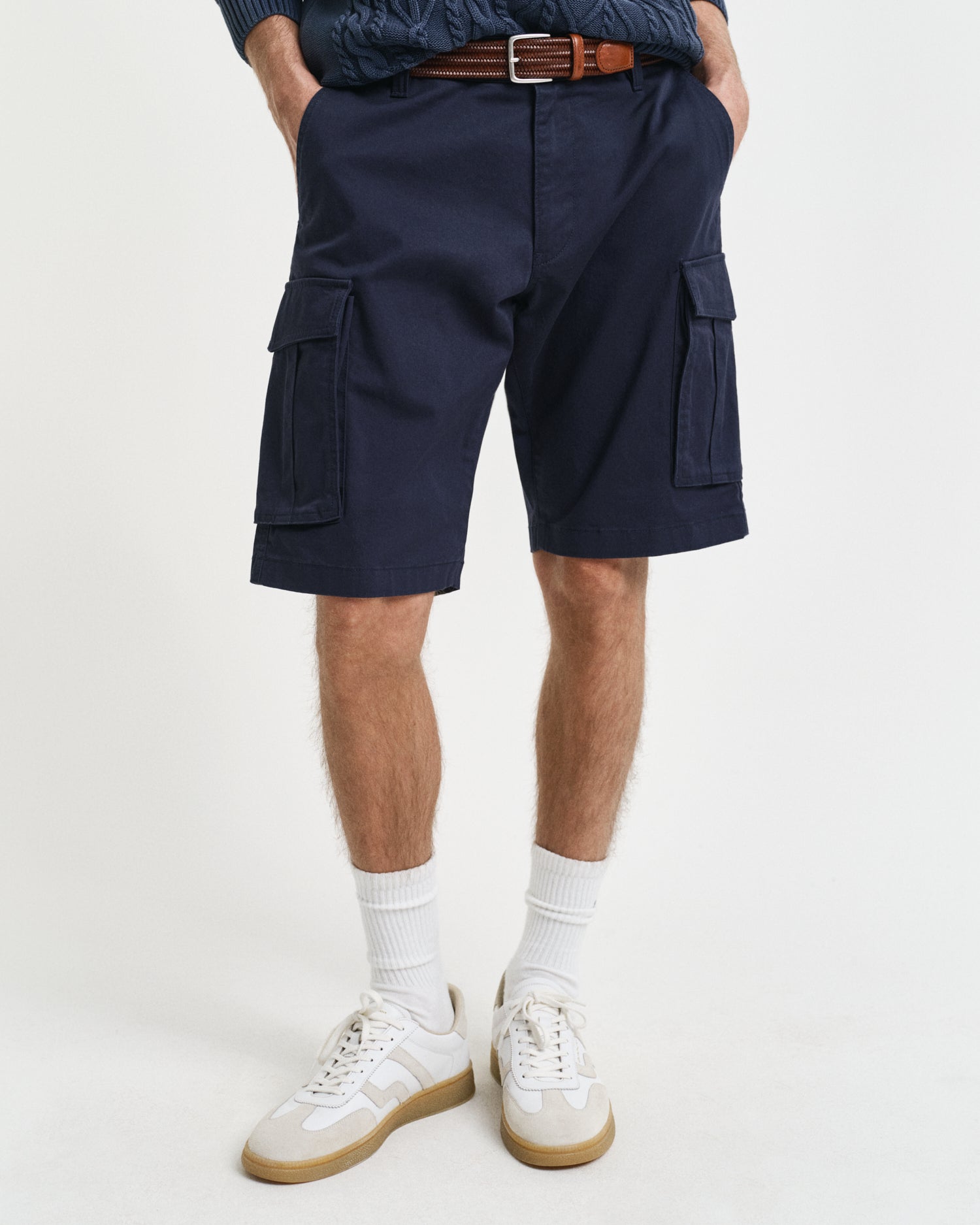 GANT Relaxed Twill Cargo Shorts #Colour_Marine