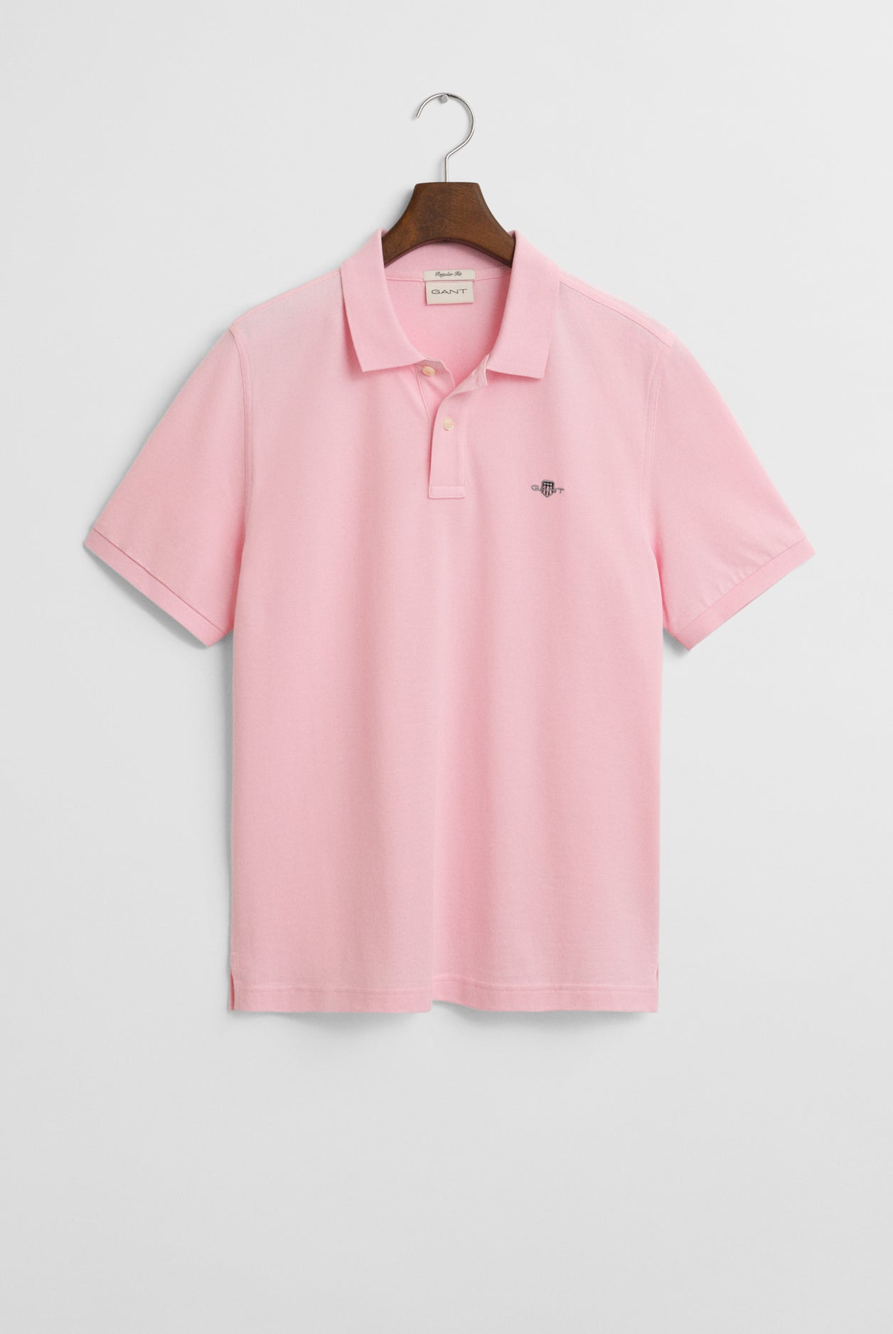 GANT Regular Fit Shield Short Sleeve Pique Polo #Colour_California Pink