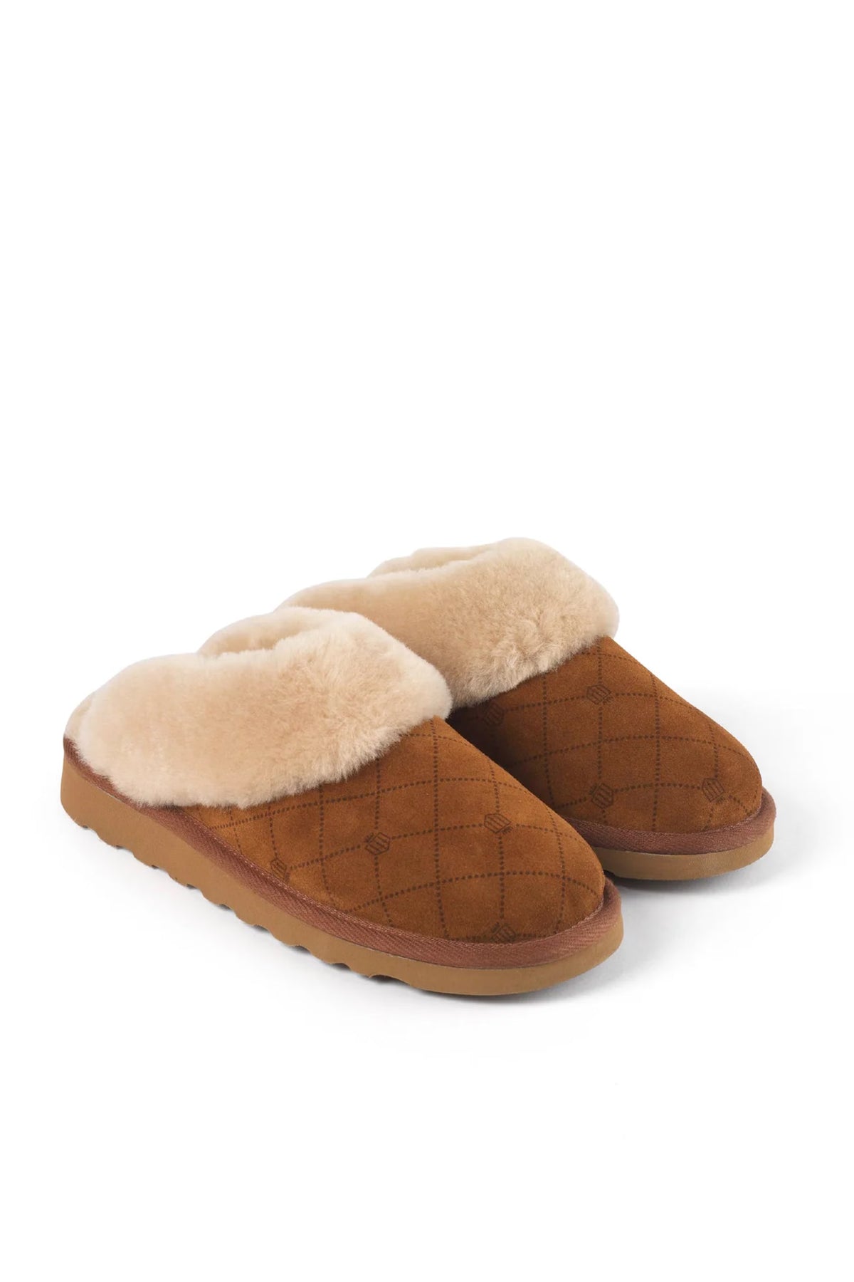 Fairfax & Favor Glencoe Mule Slipper #Colour_Tan