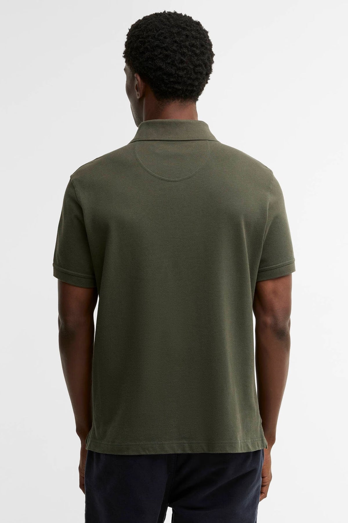 Tartan Pique Tailored Polo Shirt