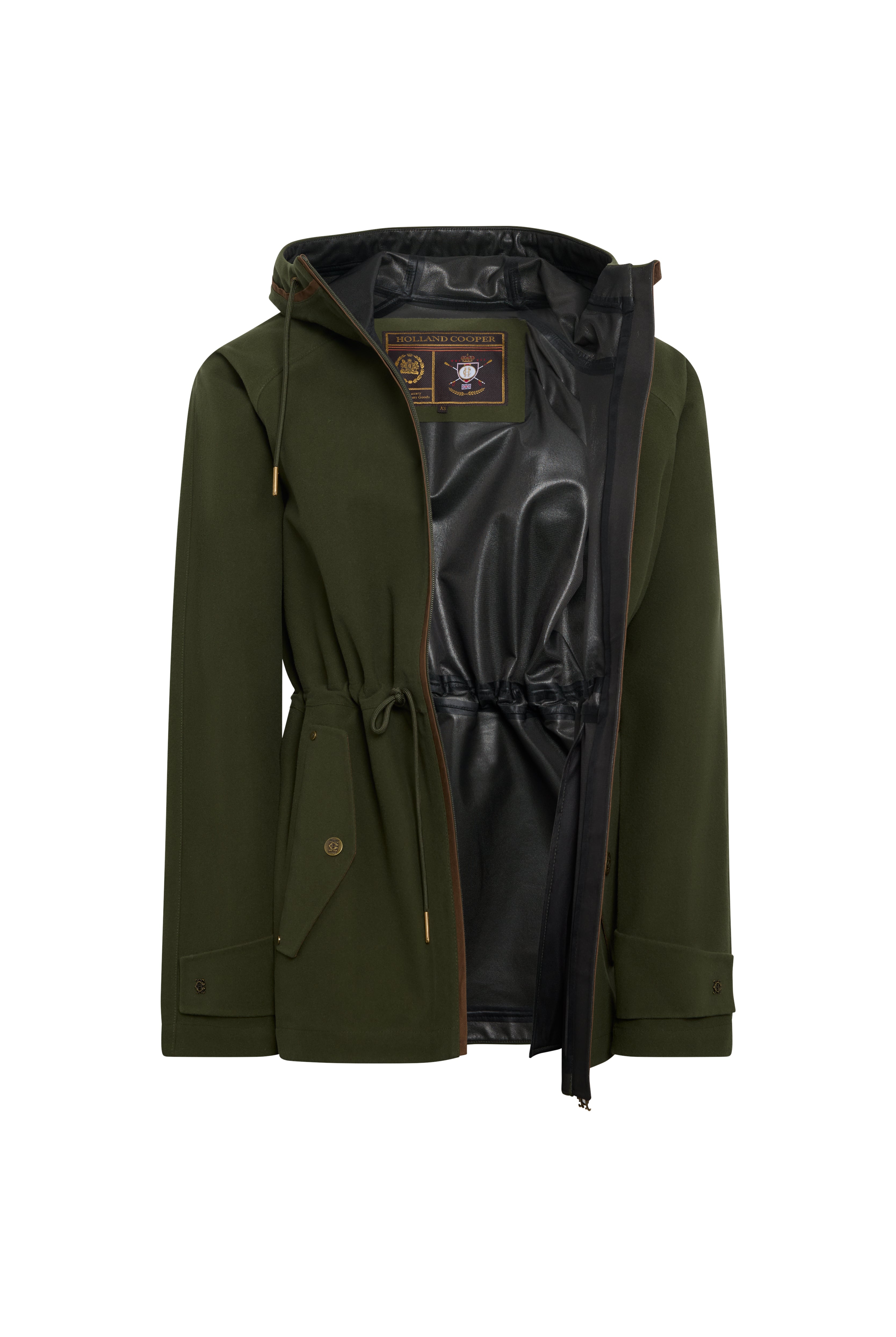Holland Cooper Khaki Country Parka #Colour_Khaki