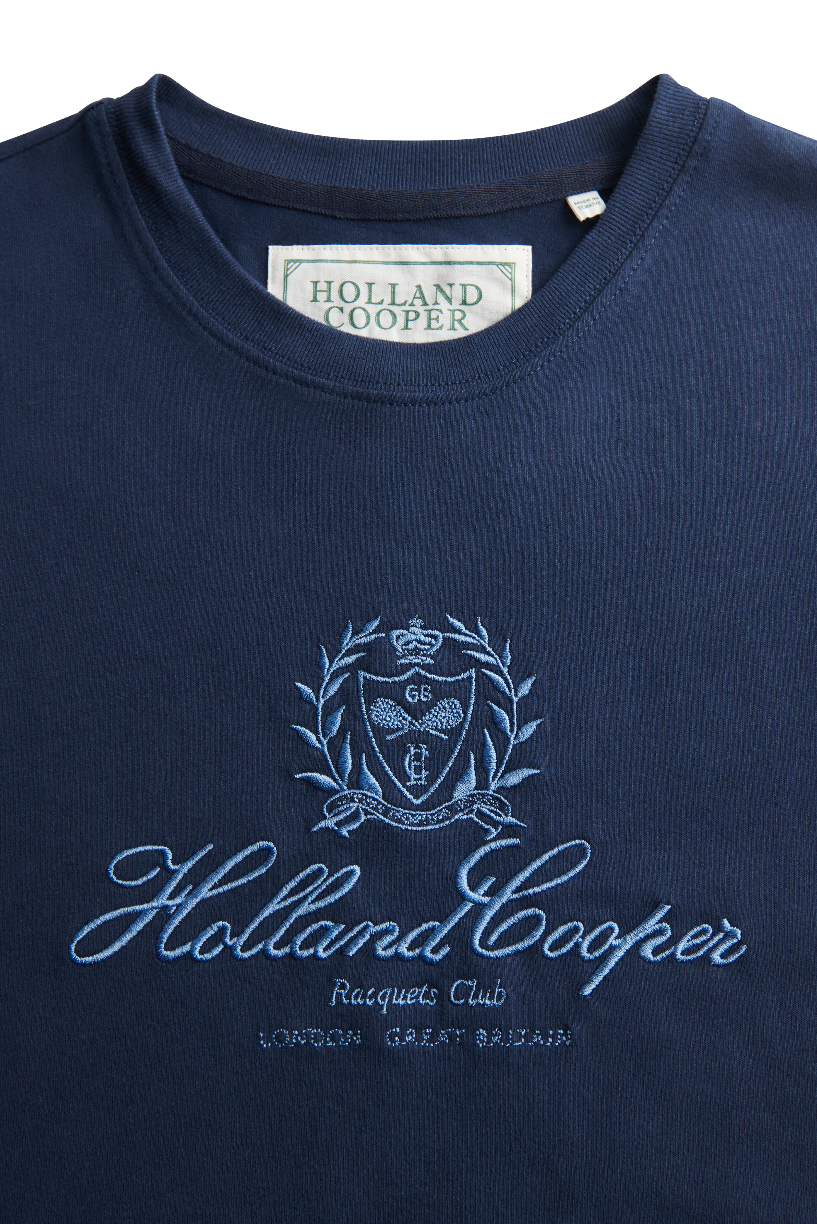 Holland Cooper Ivy League Tee #Colour_Ink Navy