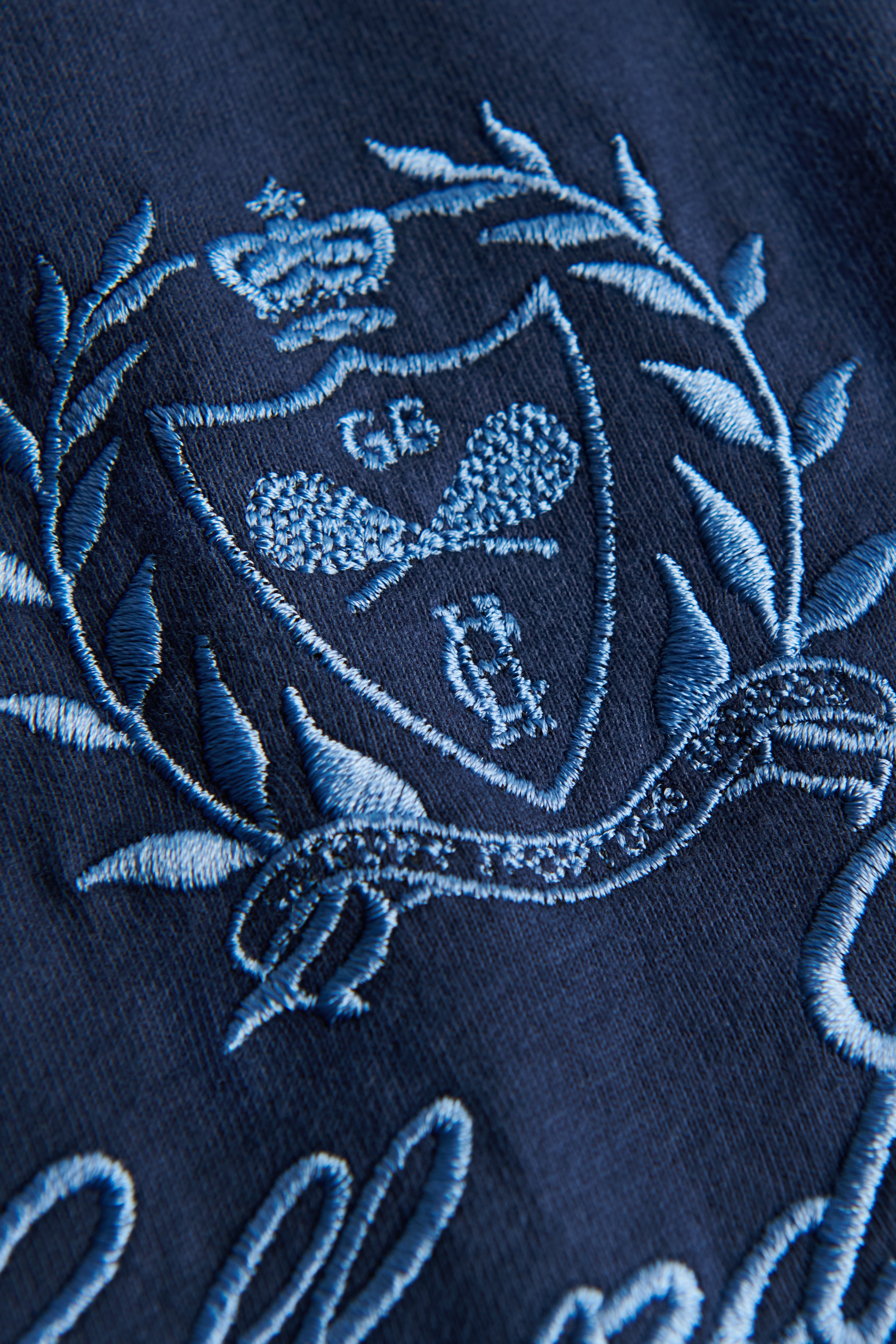 Holland Cooper Ivy League Tee #Colour_Ink Navy