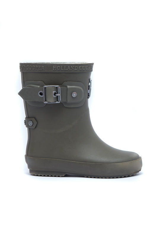 Holland Cooper Dinosaur Green Little Wellie-Toddler #Colour_Dinosaur Green
