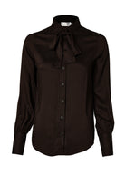 Heritage Shirt -   tobacco herringbone -  UK8 - View 176