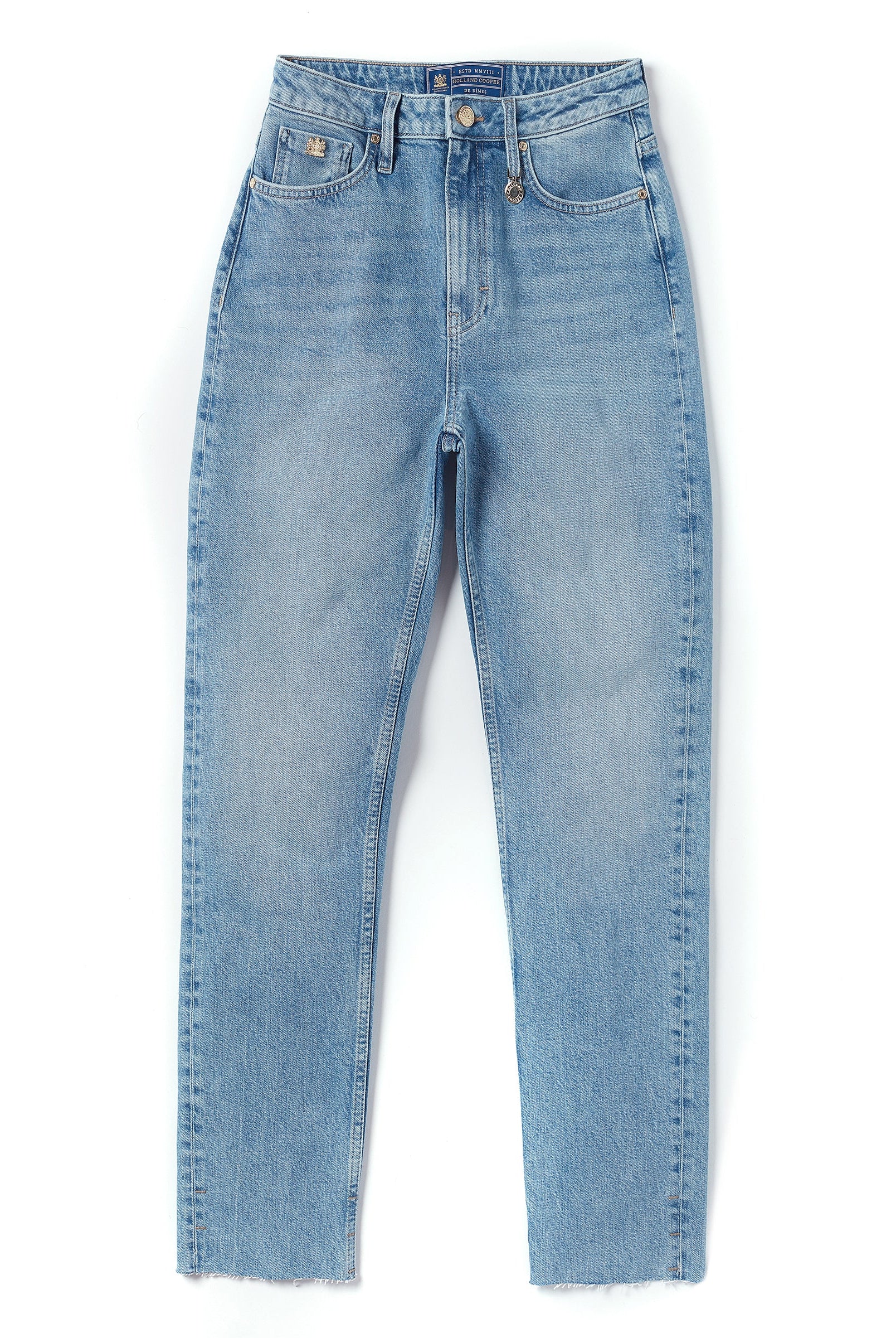 High Rise Slim Jean - vintage denim - UK8 - View 119