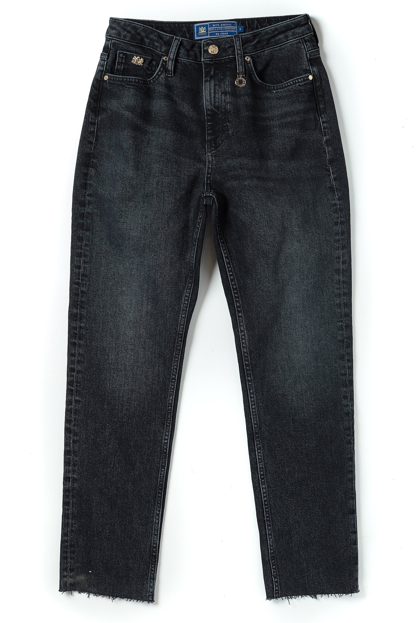 High Rise Slim Jean - washed black - 16 - View 102