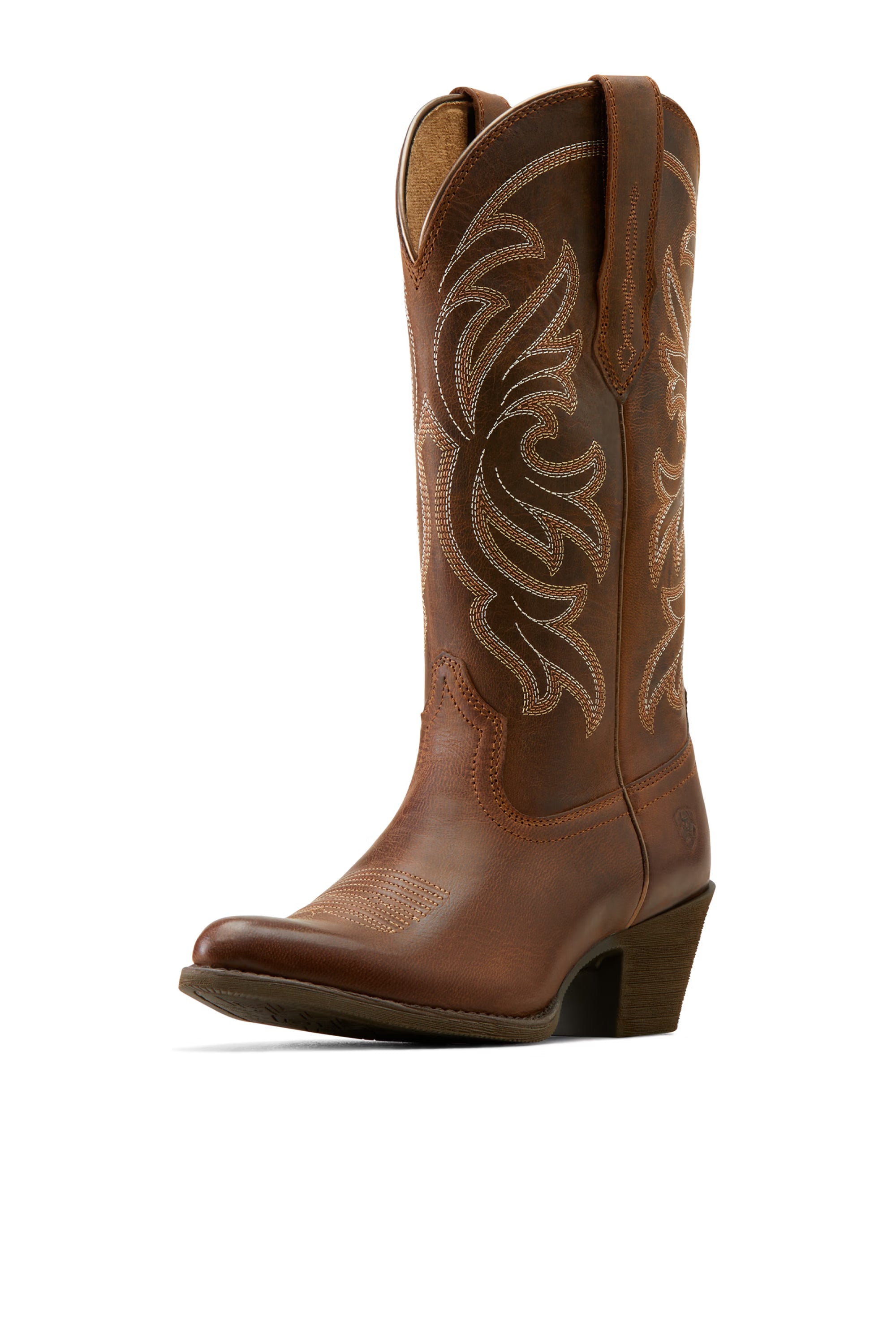 Ariat Heritage J Toe Western Boot #Colour_Sassy Brown