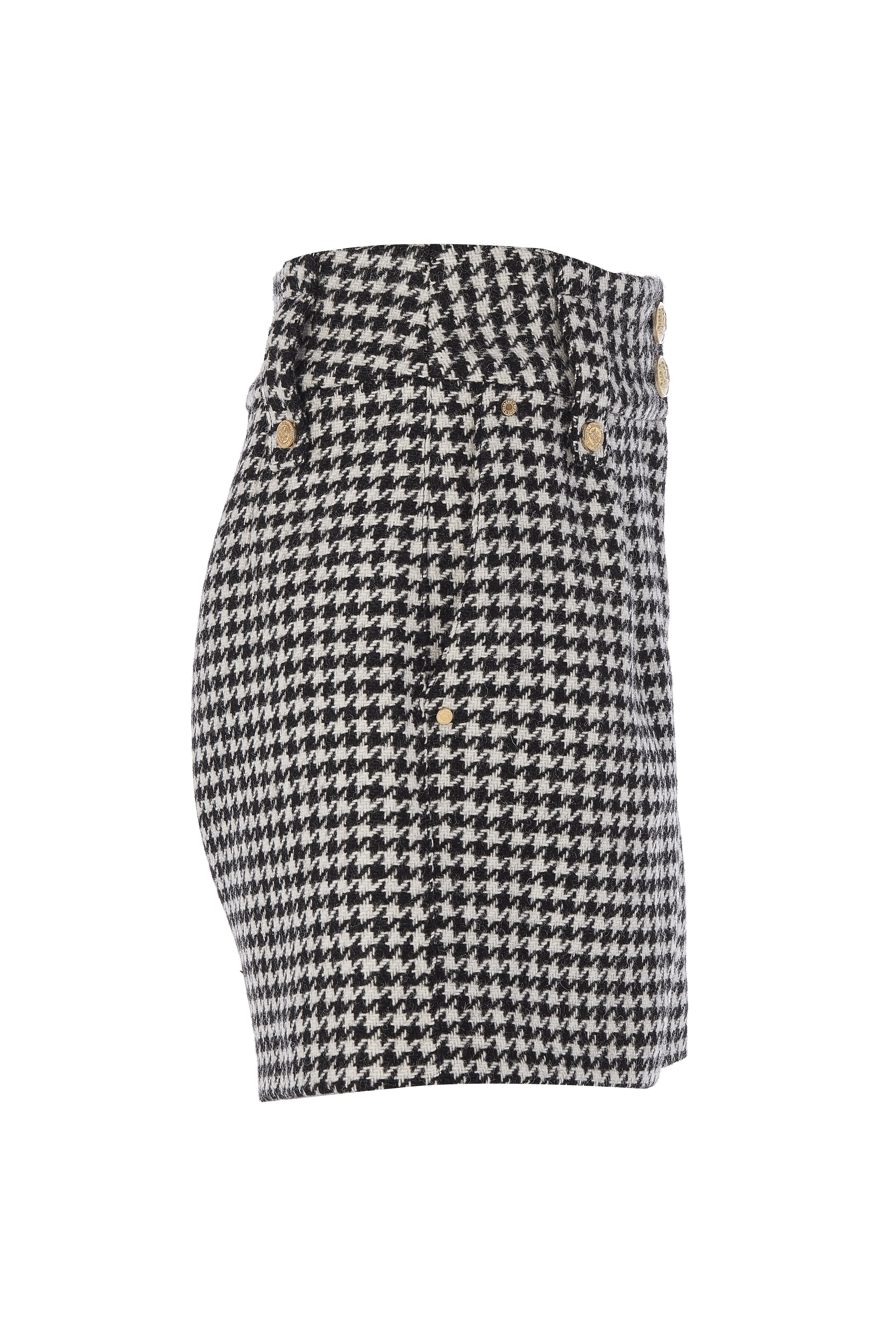 Holland Cooper Luxe Tailored Short #Colour_Houndstooth