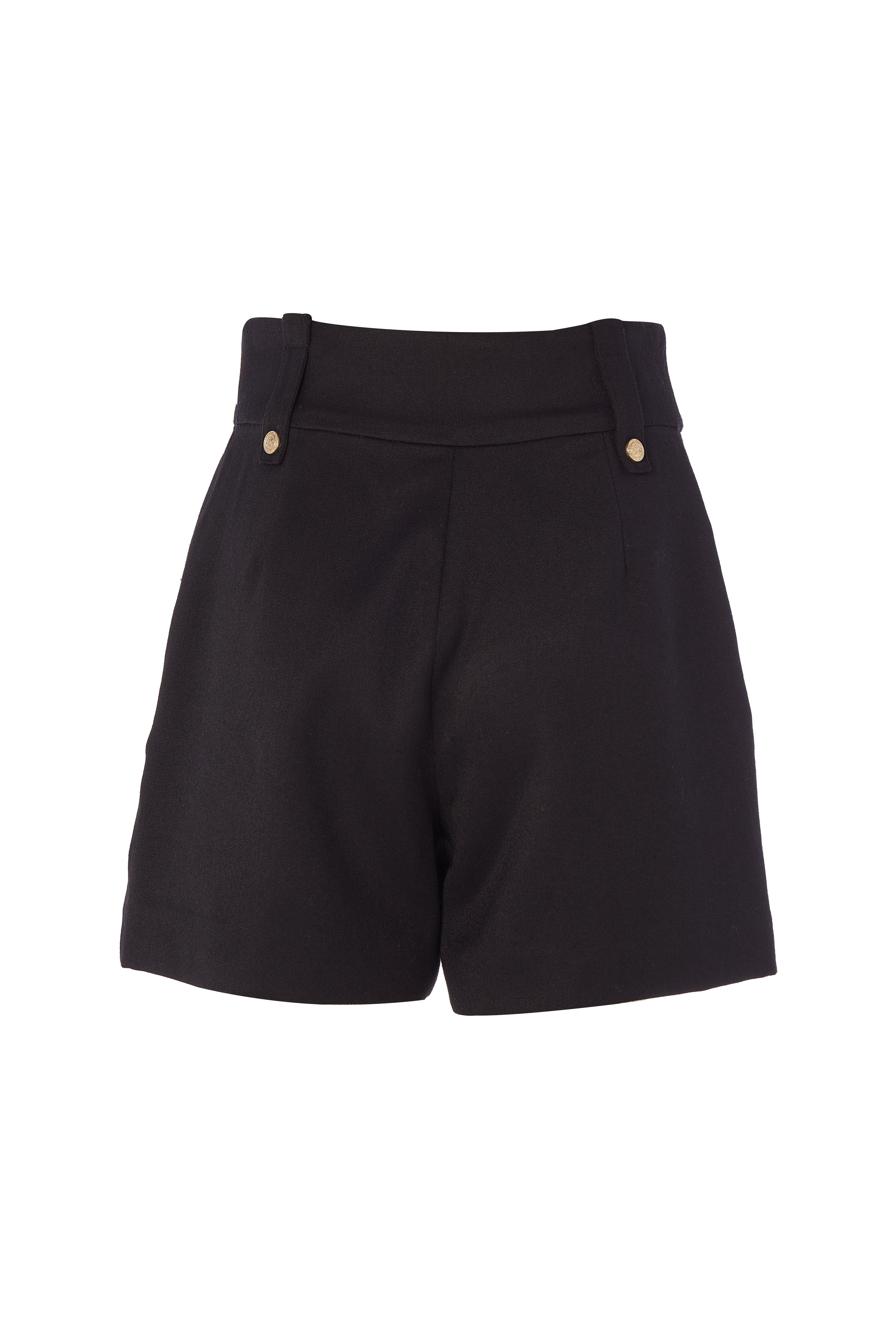 Holland Cooper Luxe Tailored Short #Colour_Black