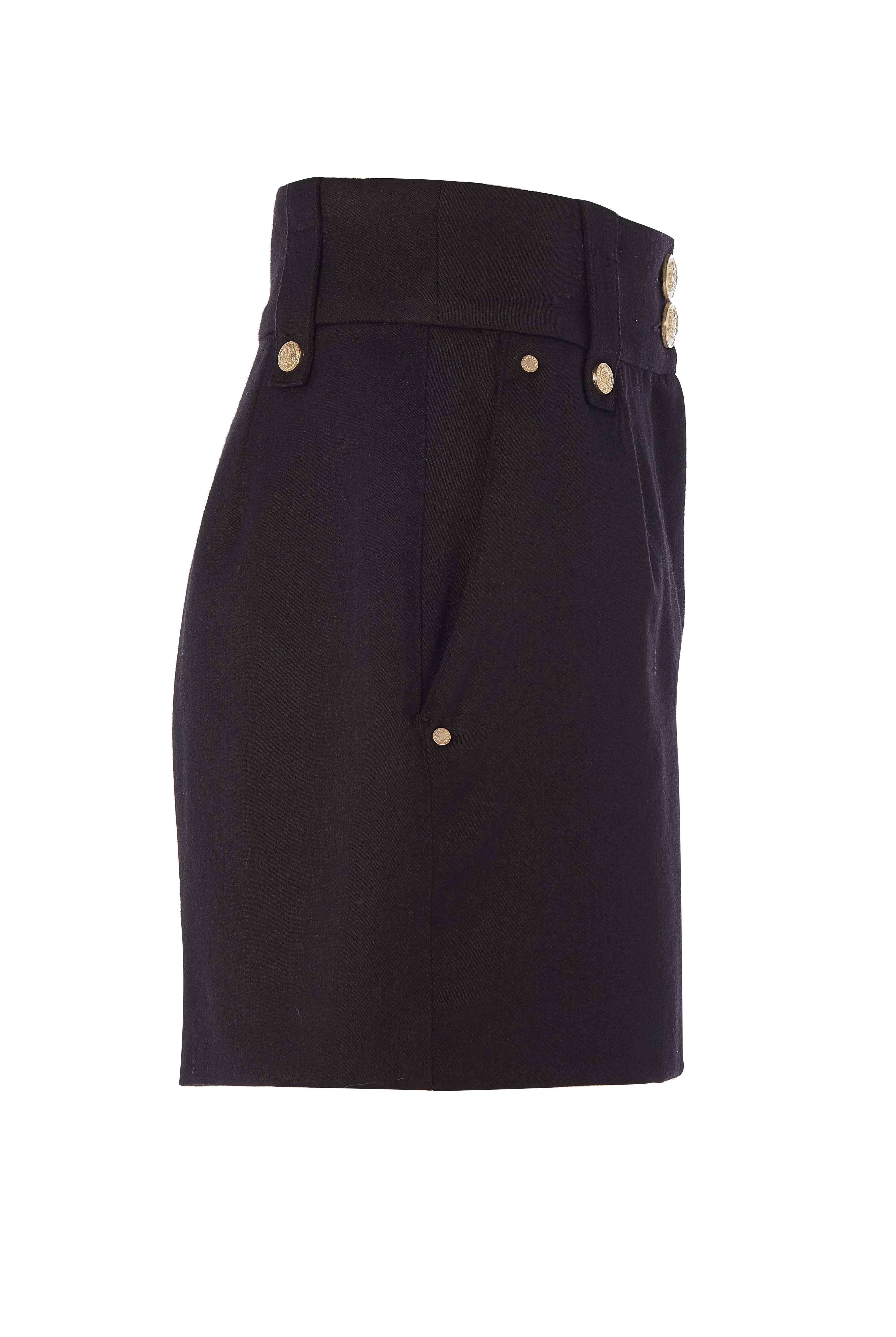 Holland Cooper Luxe Tailored Short #Colour_Black