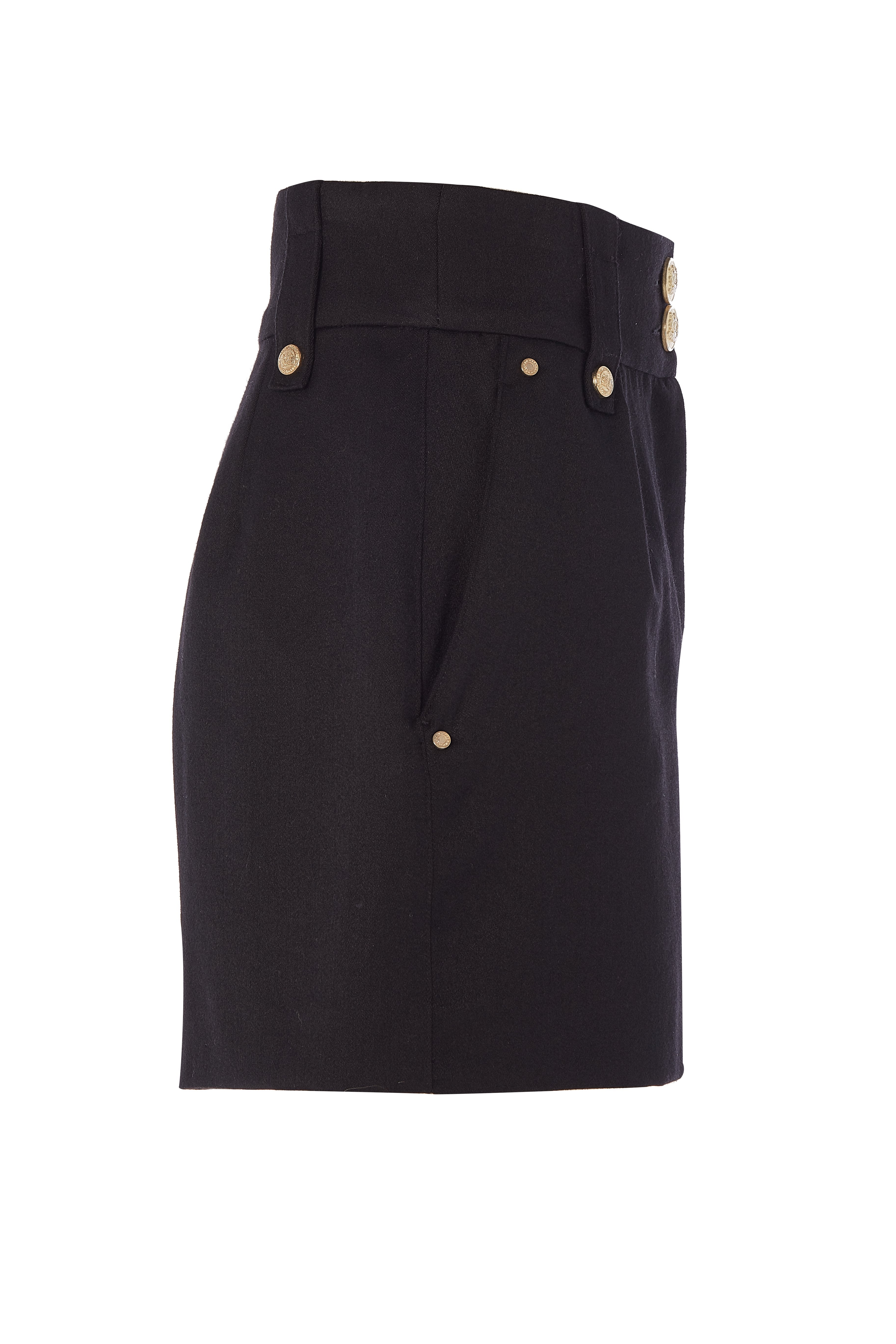 Holland Cooper Luxe Tailored Short- OUTLET #Colour_Black