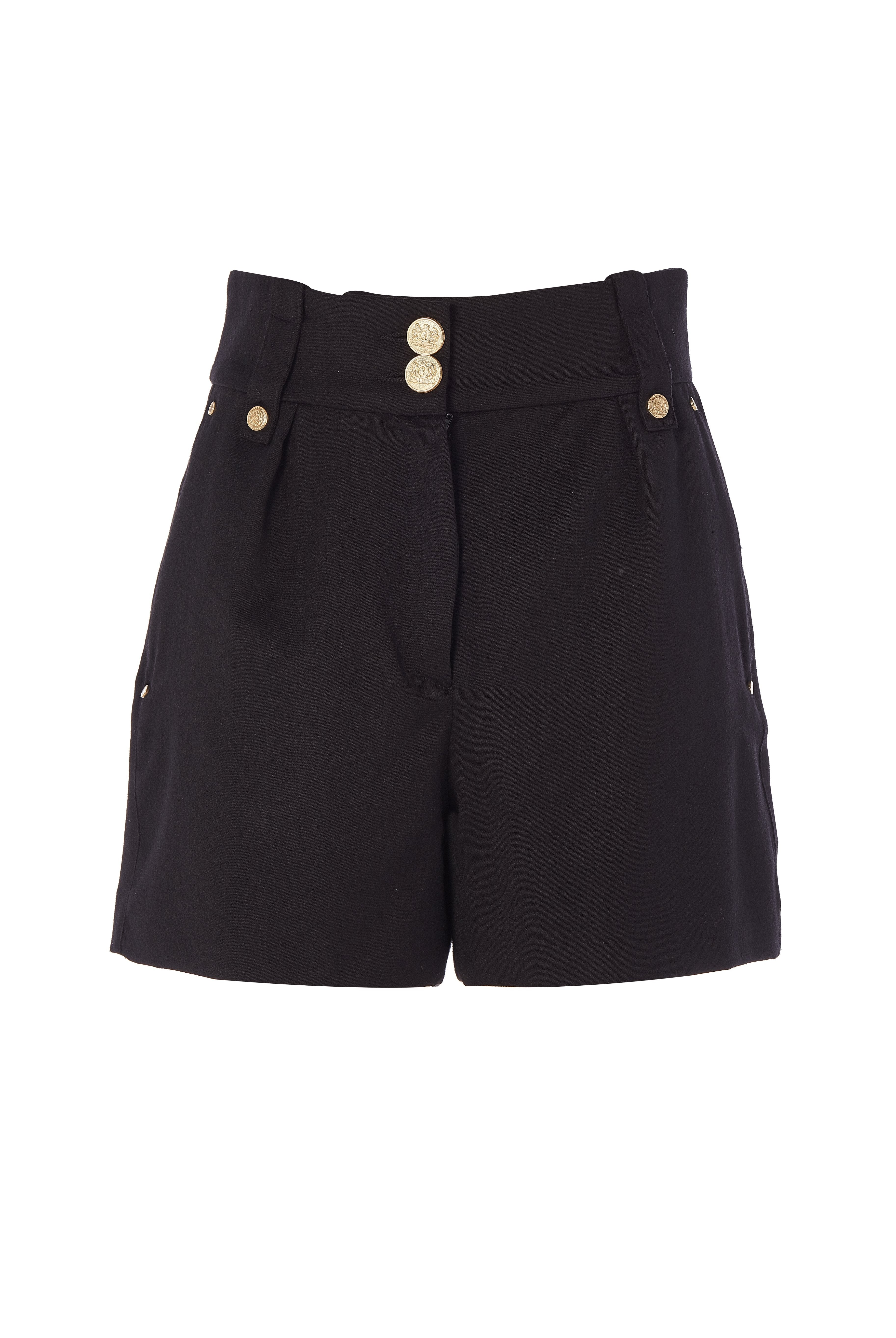 Holland Cooper Luxe Tailored Short #Colour_Black