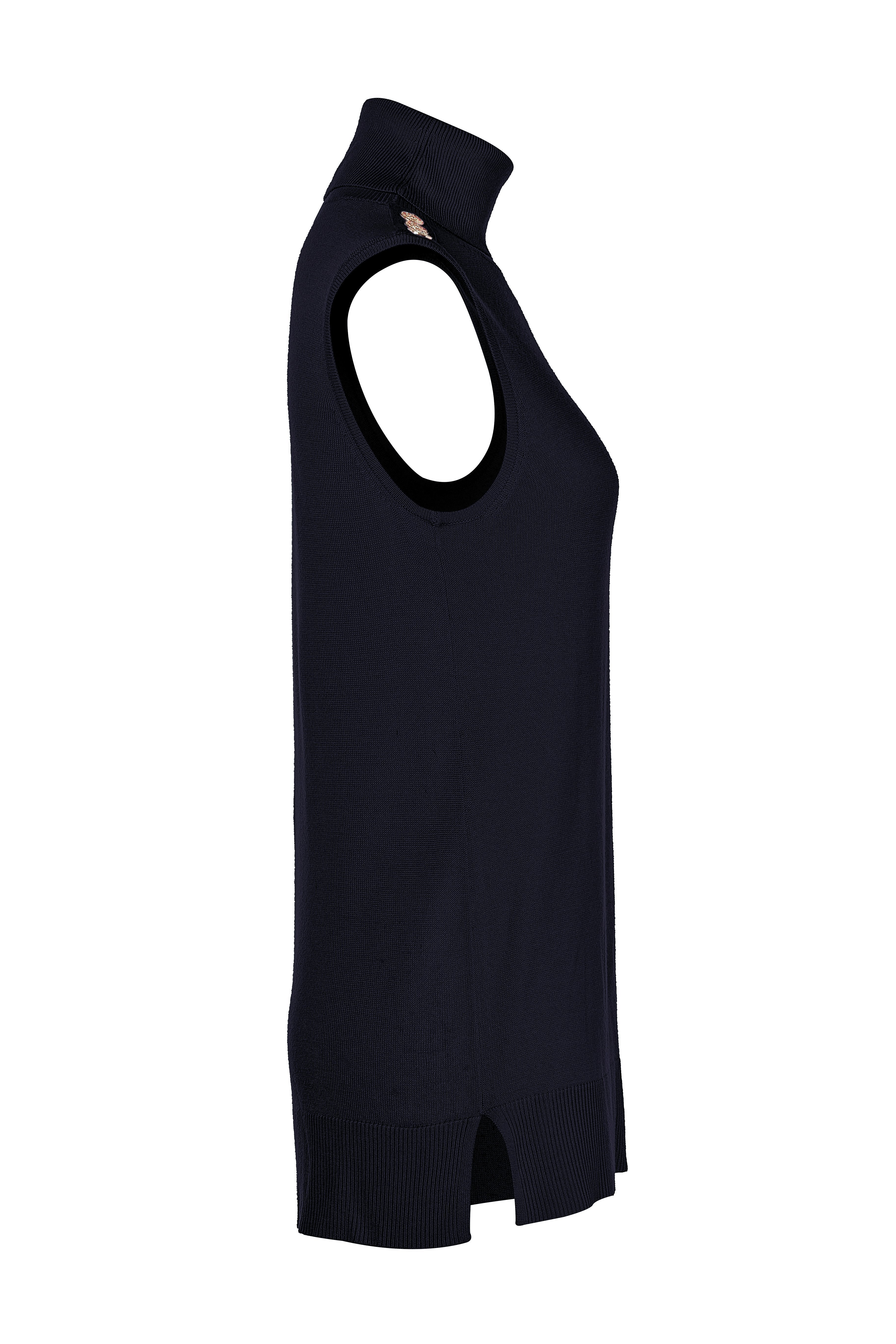 Luxury Sleeveless Roll Neck - Gallery Image 61