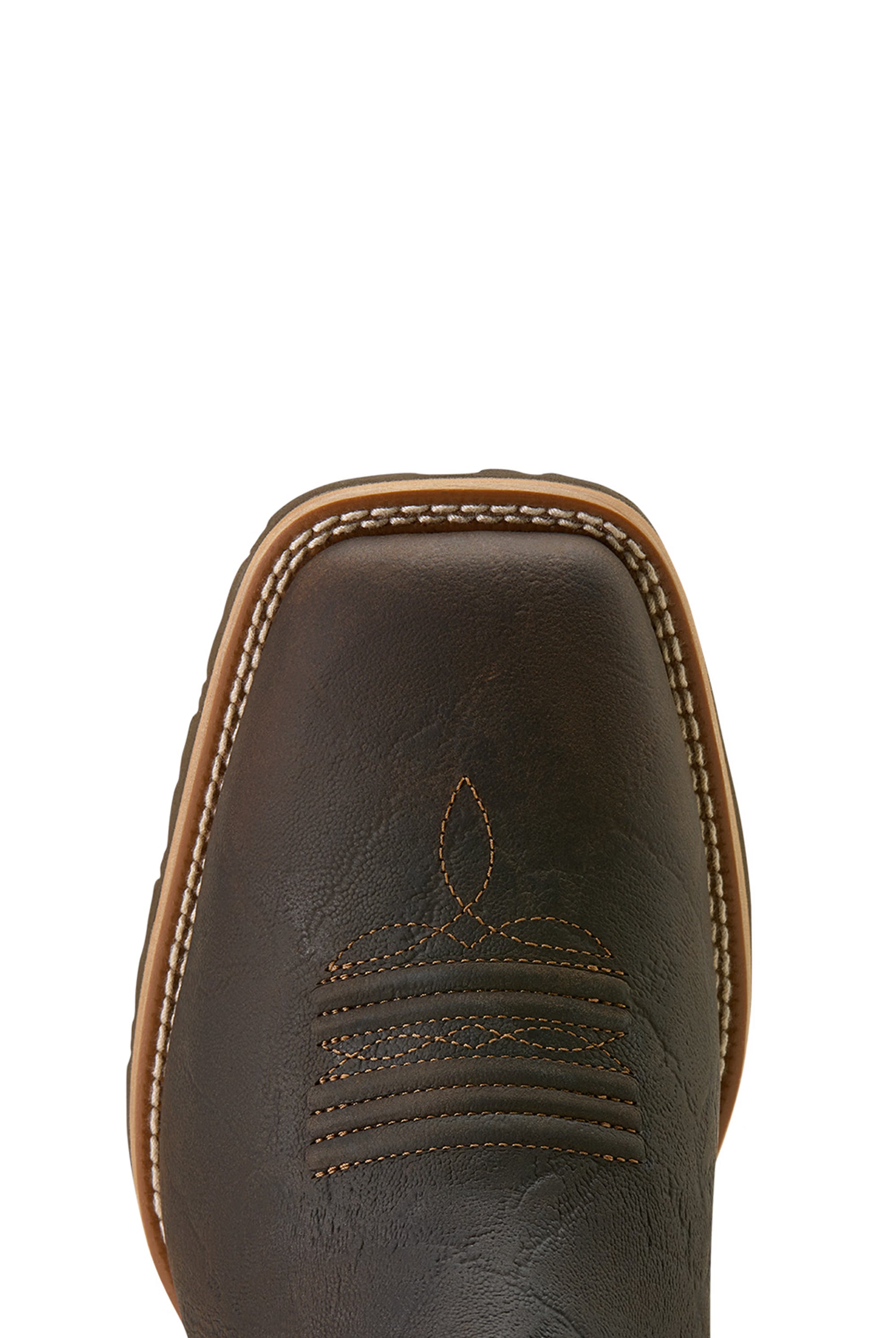 Ariat Hybrid Low Boy Wide Square Toe Chelsea Boot #Colour_Warm Brown Elephant Print