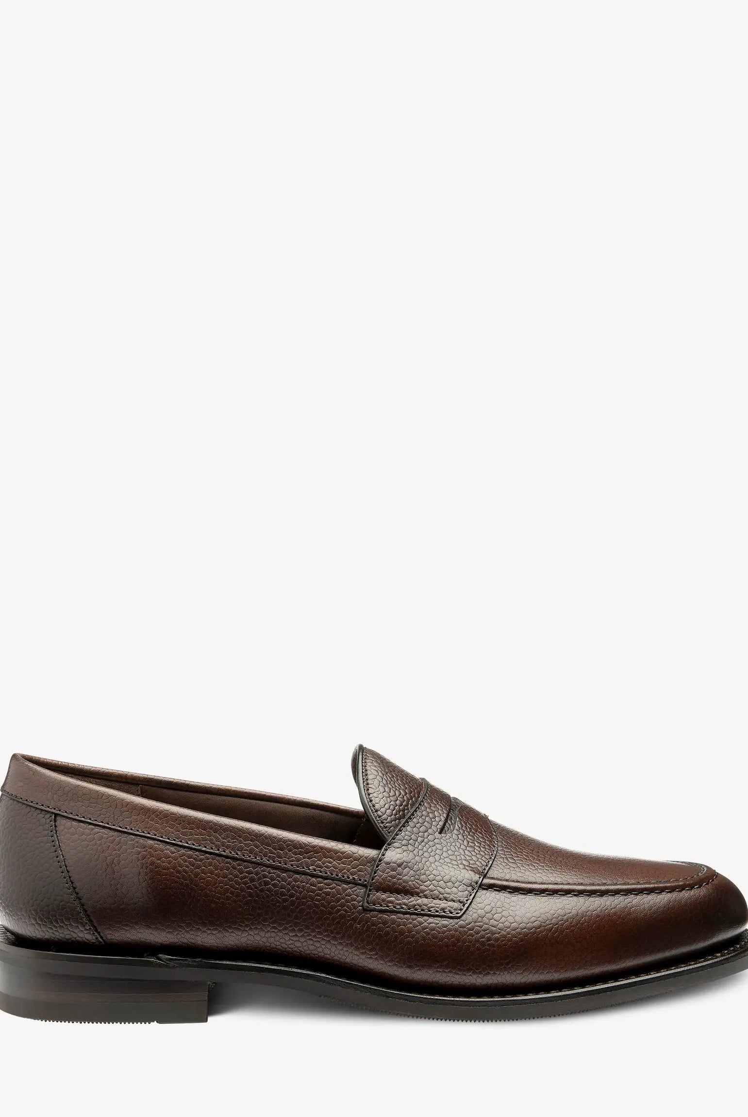 Loake Dark Brown Imperial Grain Leather #Colour_Dark Brown