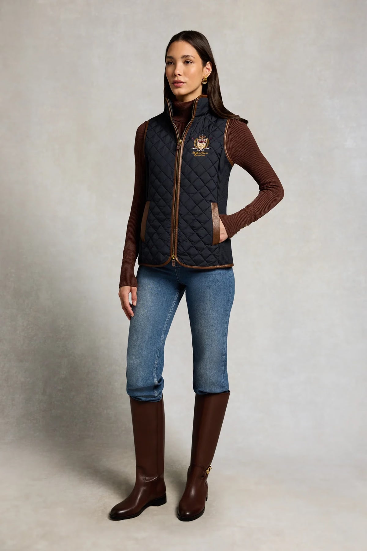Boughton Diamond Quilt Gilet