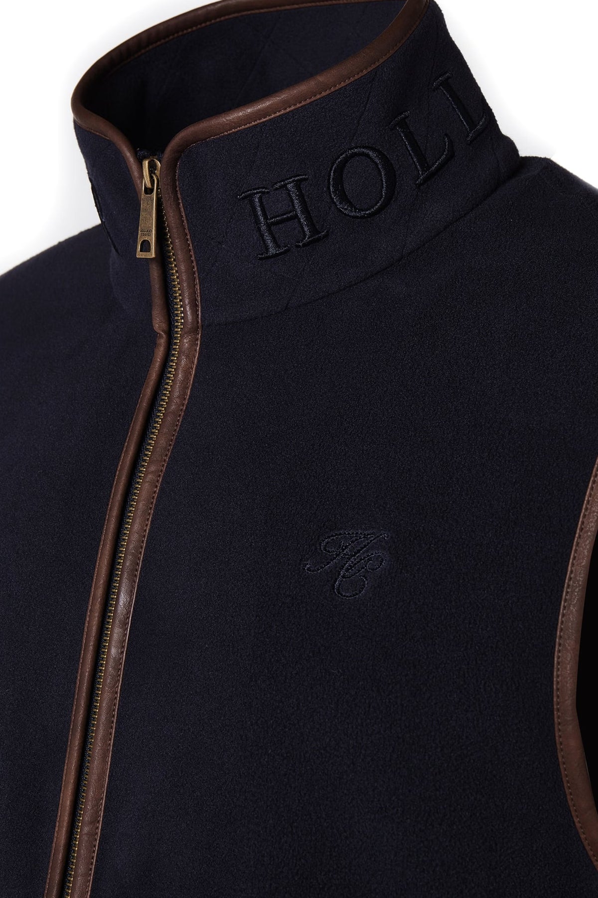 Holland Cooper Men's Country Fleece Gilet #Colour_Ink Navy