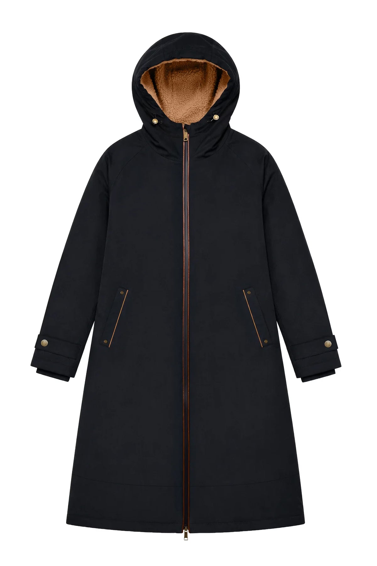 Holland Cooper One-Size Waterproof Coat #Colour_Ink Navy