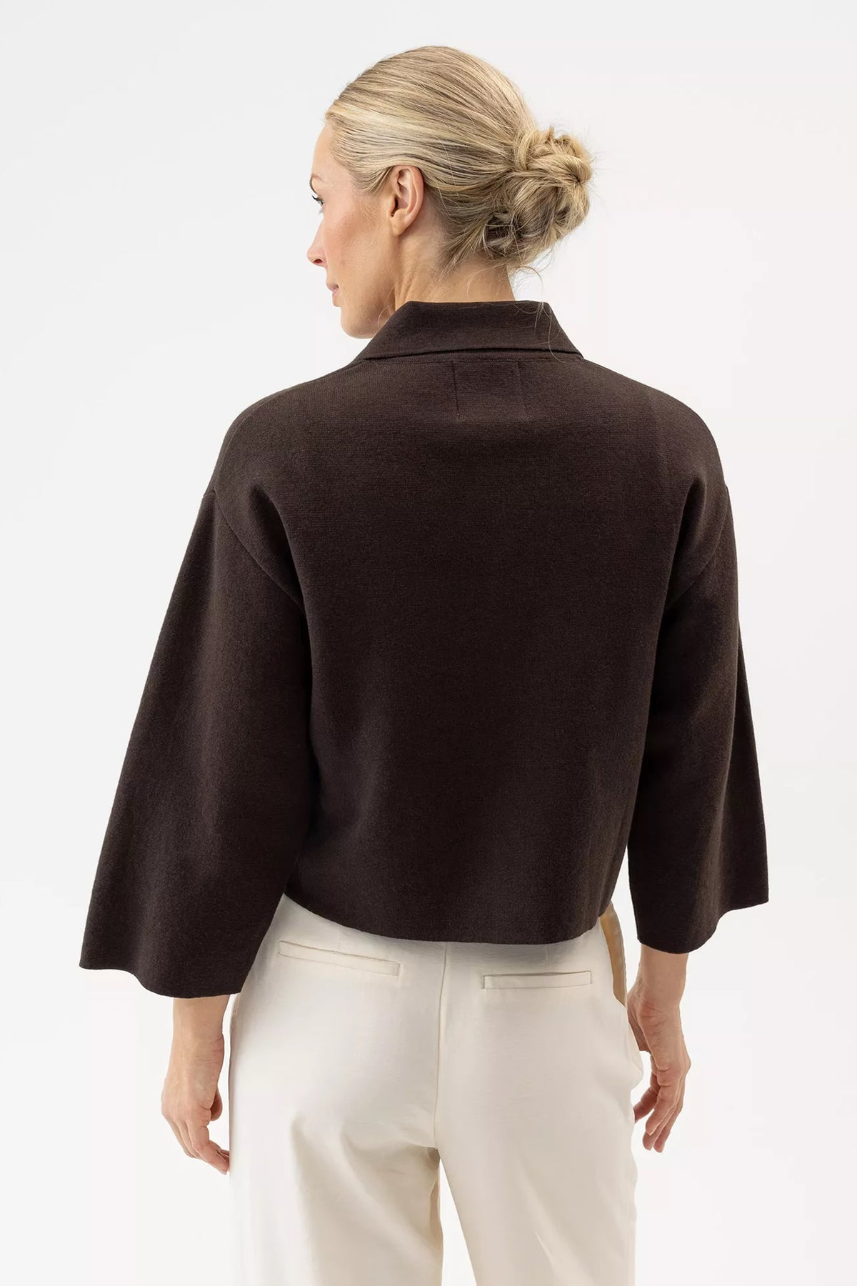 Holebrook Jane Jacket #Colour_Dark Chocolate