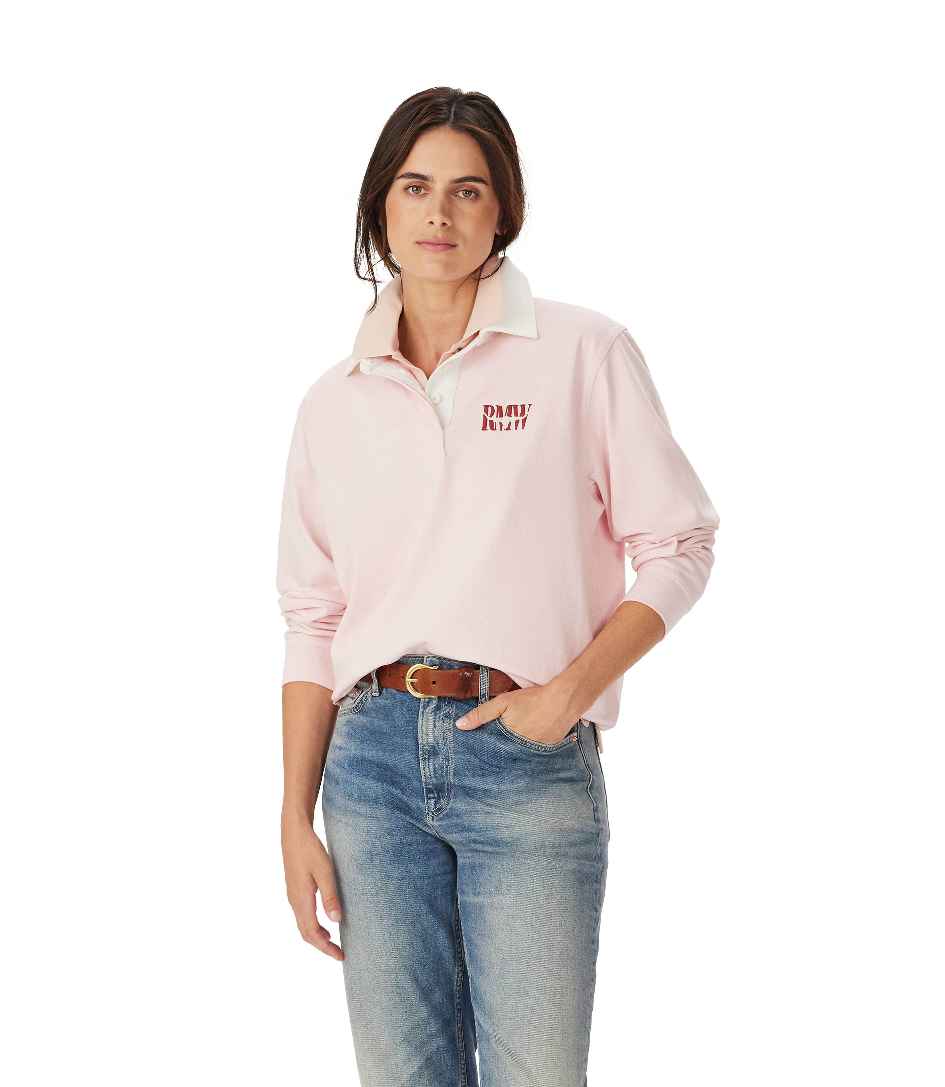 R.M. Williams Pink Narran Heritage Rugby #Colour_Pink