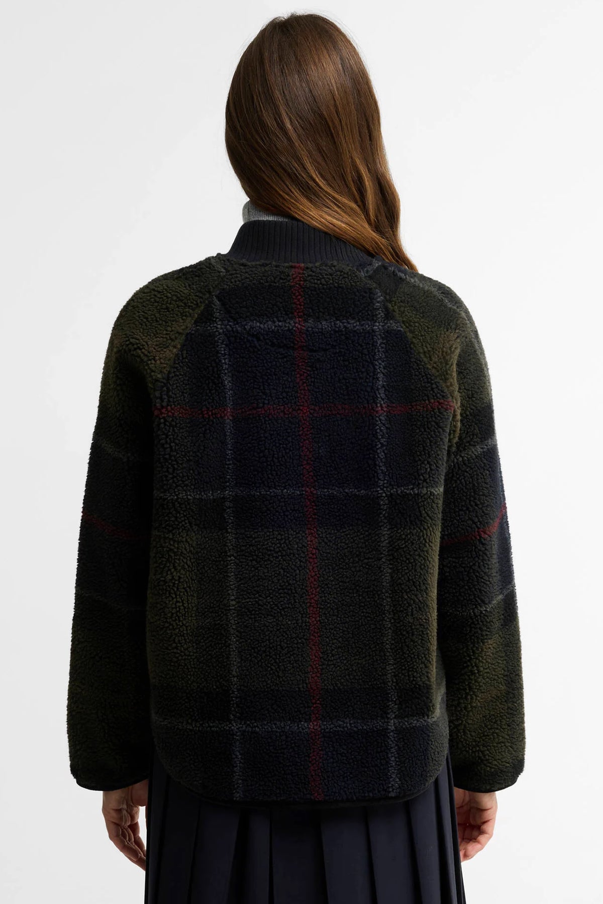 Barbour Kirklees Fleece #Colour_Shadow Classic Tartan