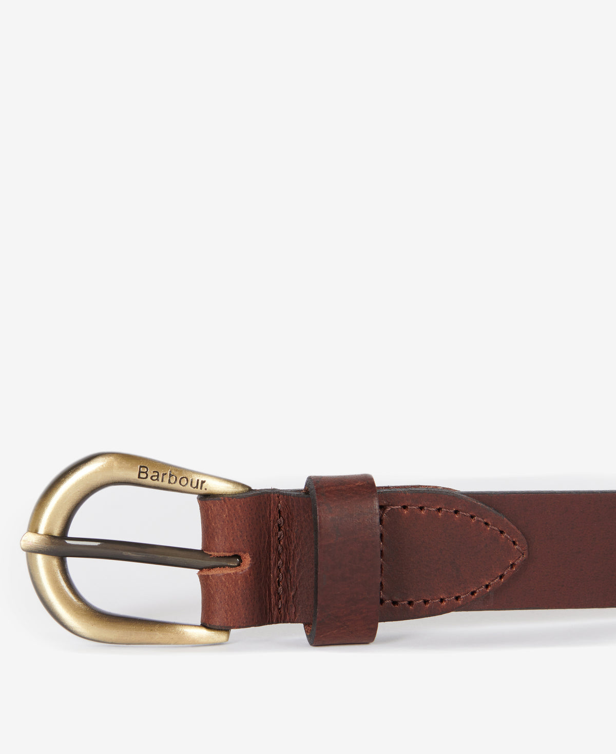 Barbour Allanton Leather Belt #Colour_Brown
