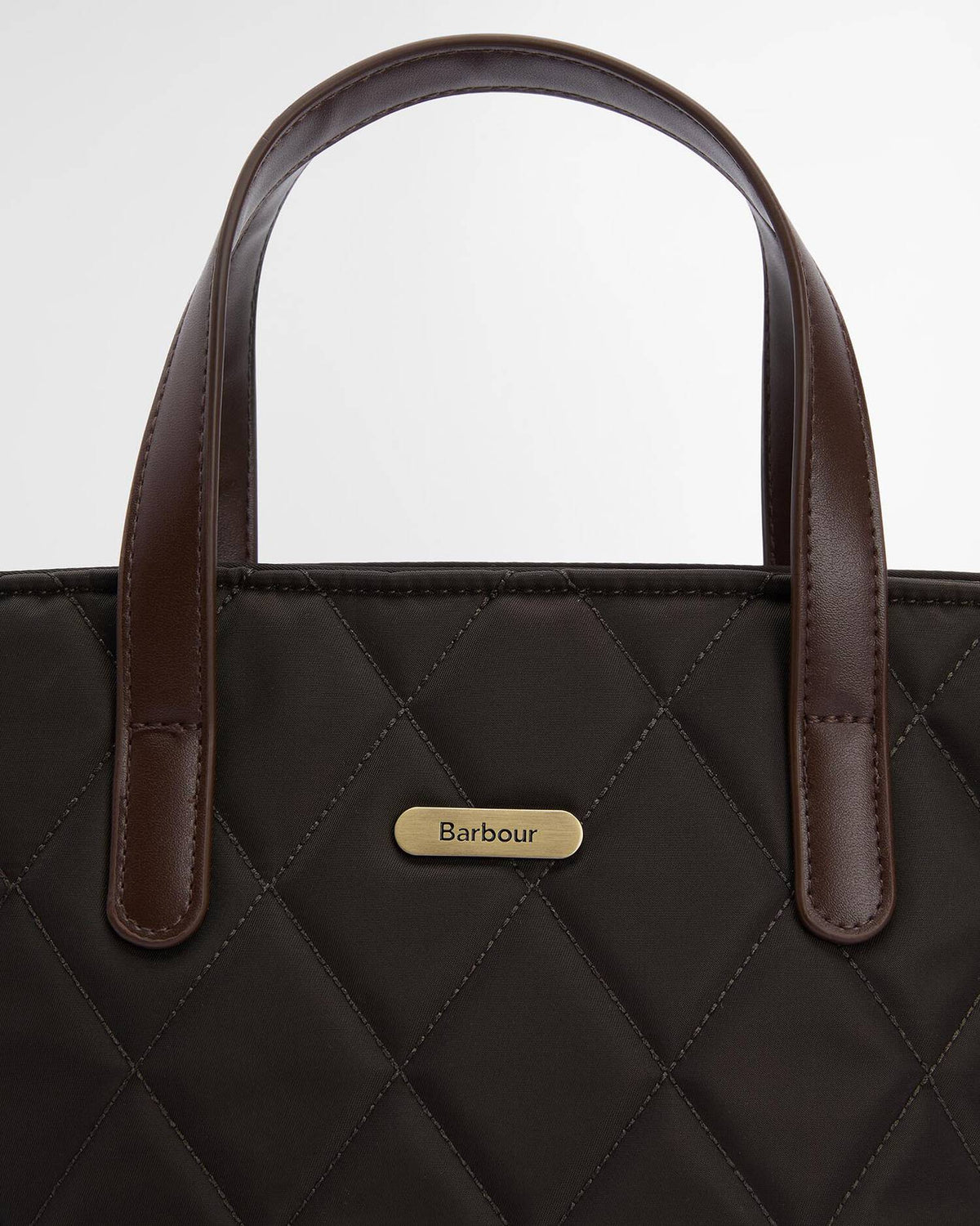 Barbour Mini Quilted Tote Bag #Colour_Olive