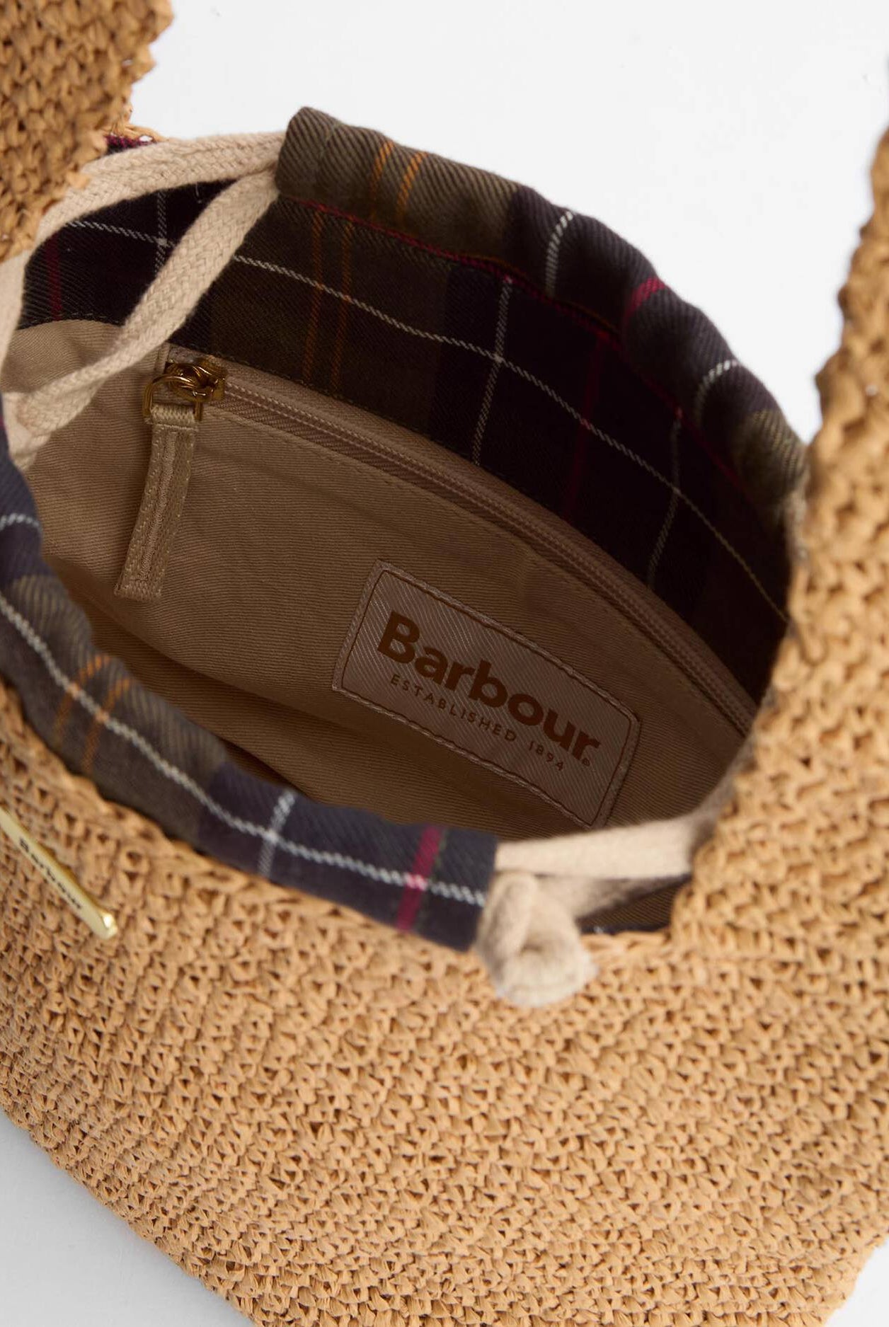Barbour Natural Lily Soft Tote Bag #Colour_Natural