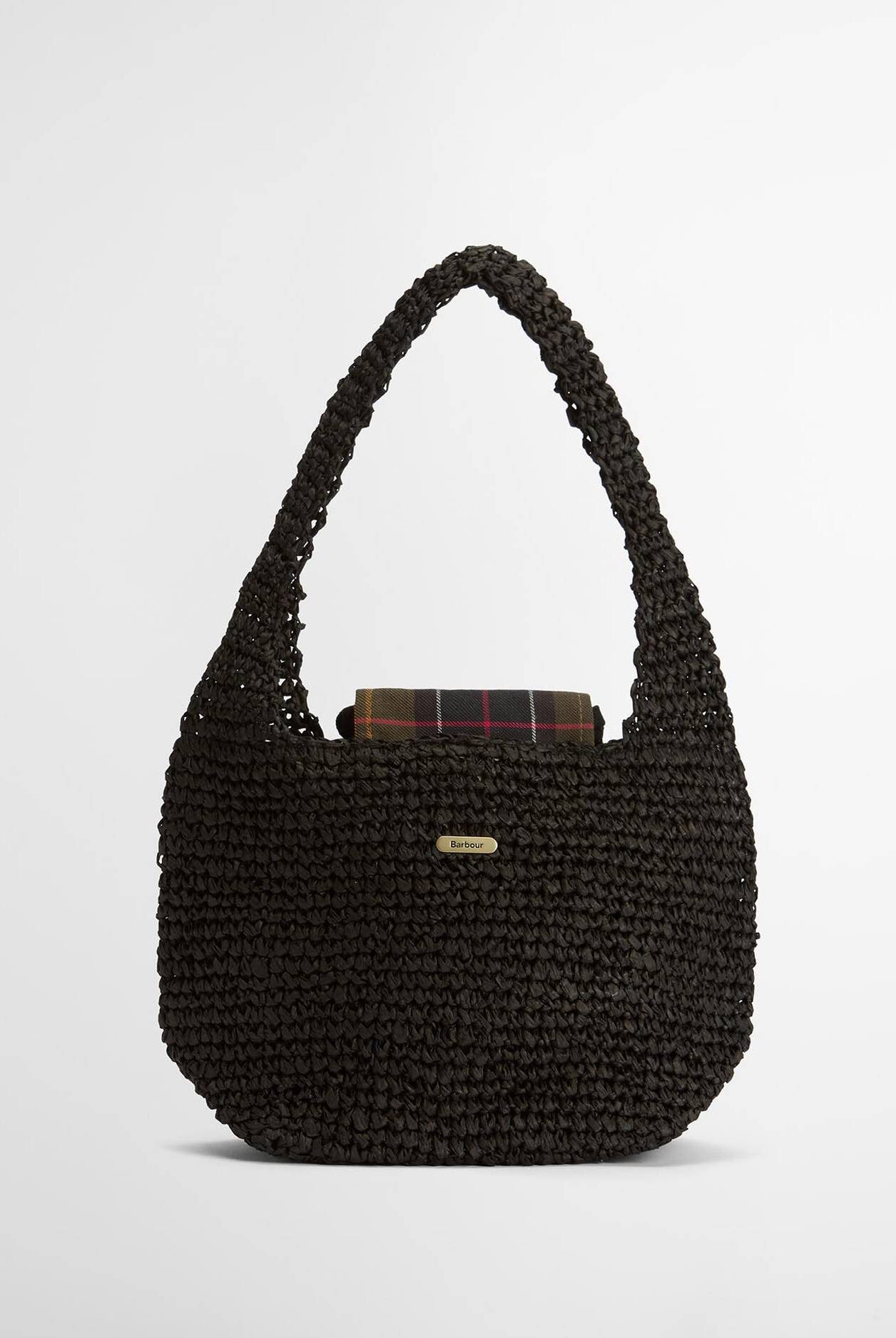 Barbour Black Lily Soft Tote Bag #Colour_Black