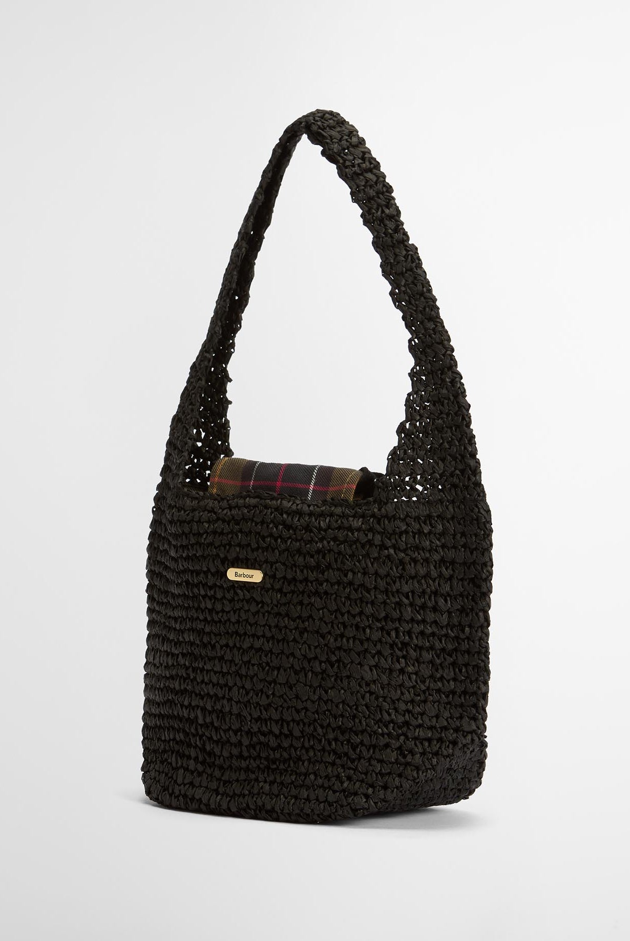Barbour Black Lily Soft Tote Bag #Colour_Black