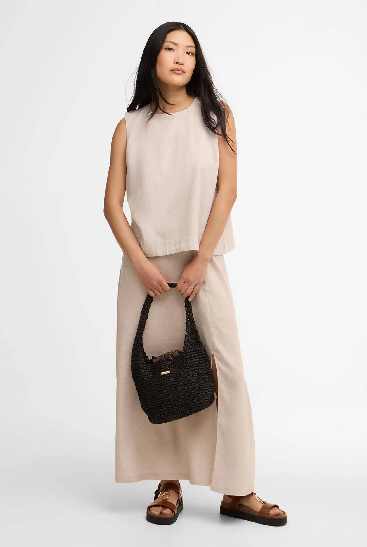 Barbour Black Lily Soft Tote Bag #Colour_Black