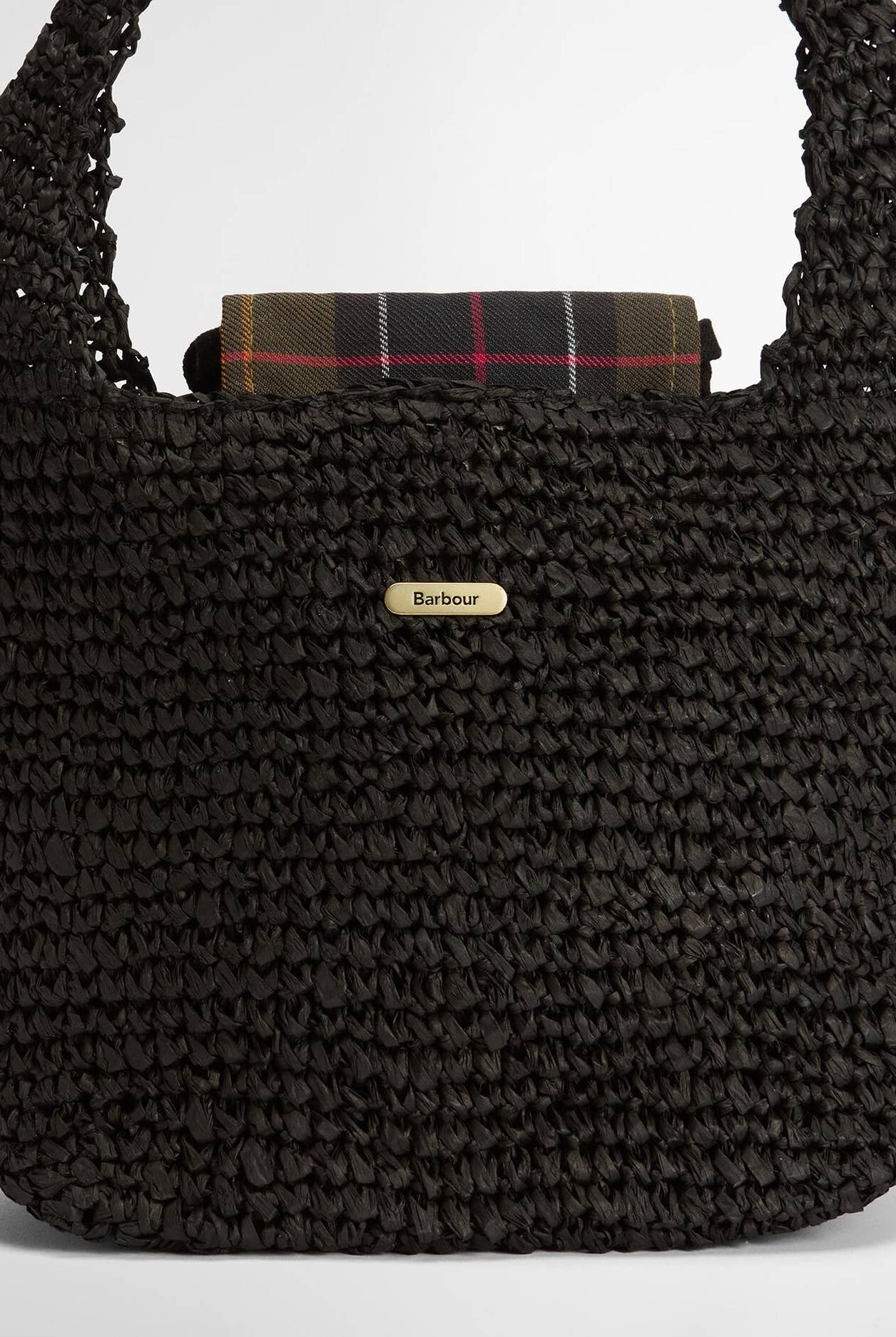 Barbour Black Lily Soft Tote Bag #Colour_Black