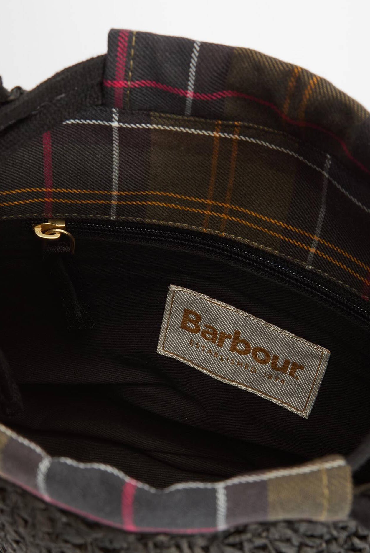 Barbour Black Lily Soft Tote Bag #Colour_Black