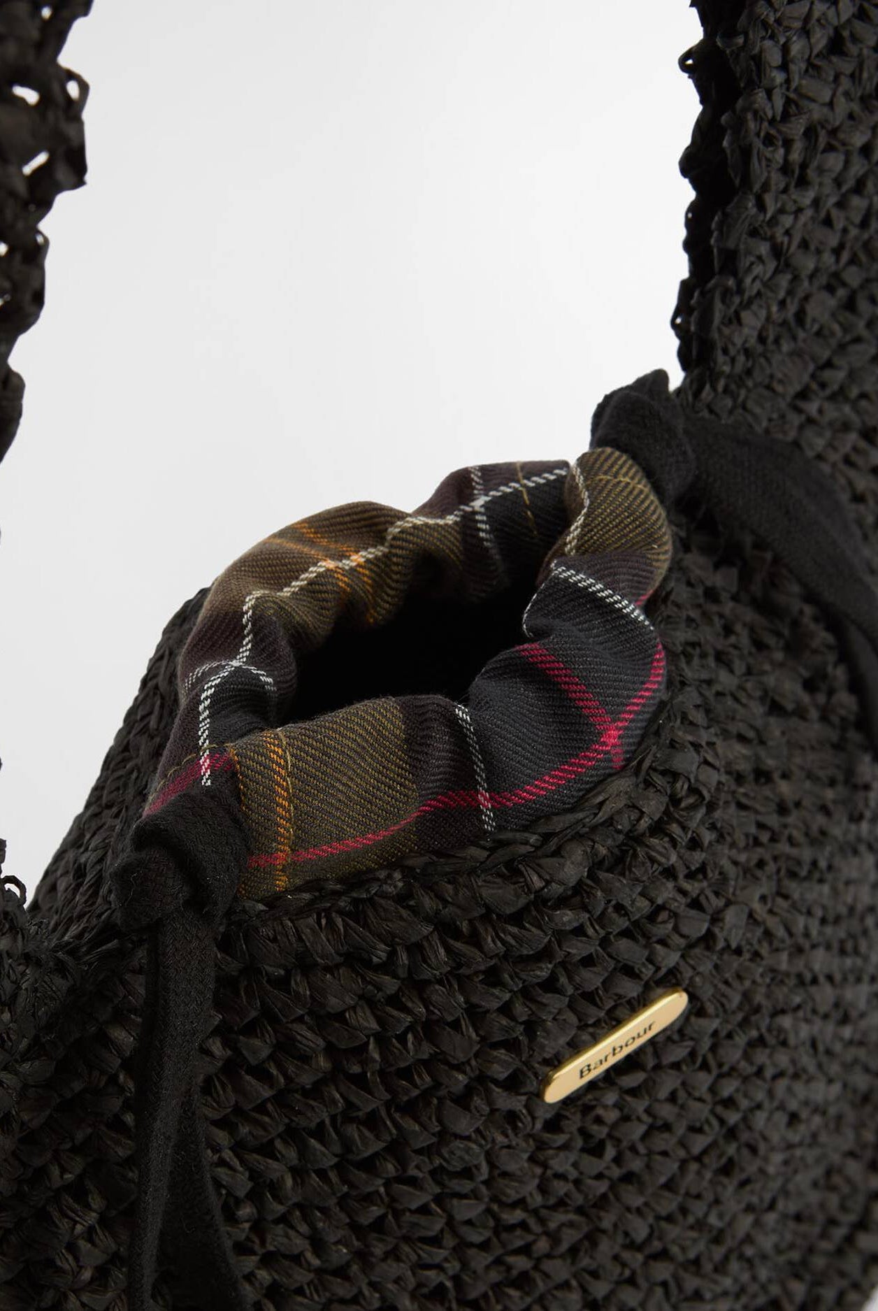 Barbour Black Lily Soft Tote Bag #Colour_Black