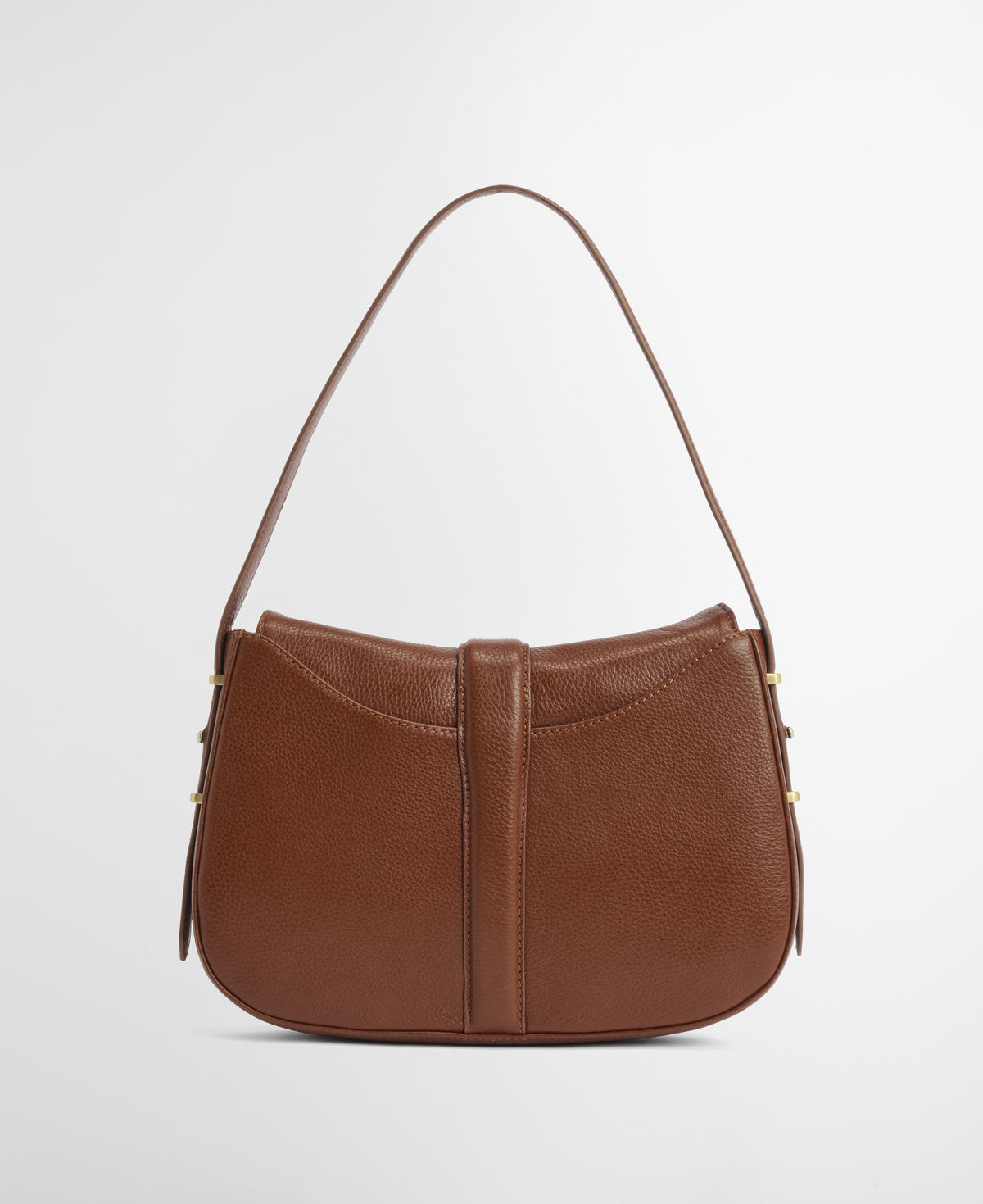 Barbour Alder Leather Sling Bag #Colour_Brown