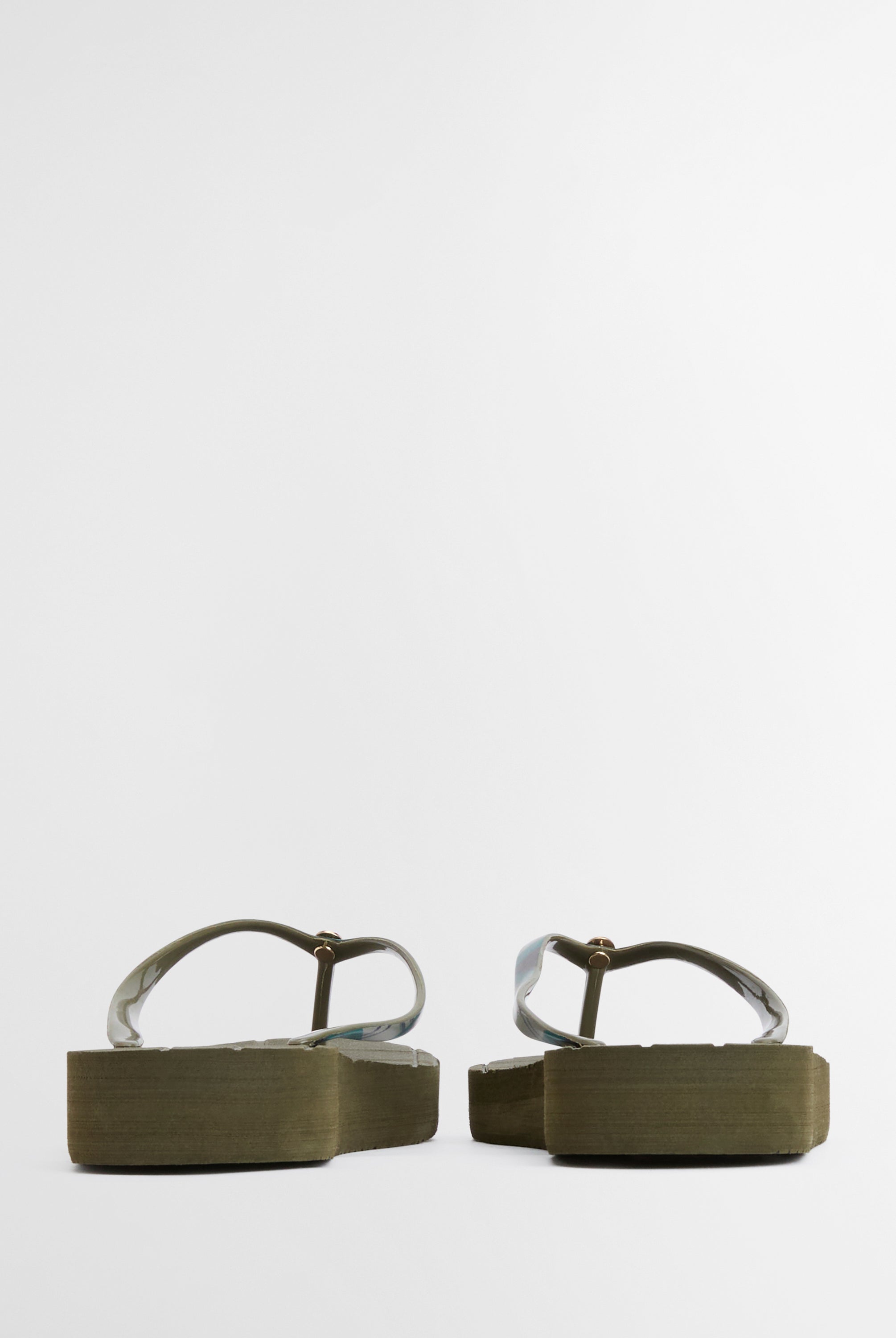Barbour Olive/Ancient Tilda Toe Post Sandal #Colour_Olive/Ancient