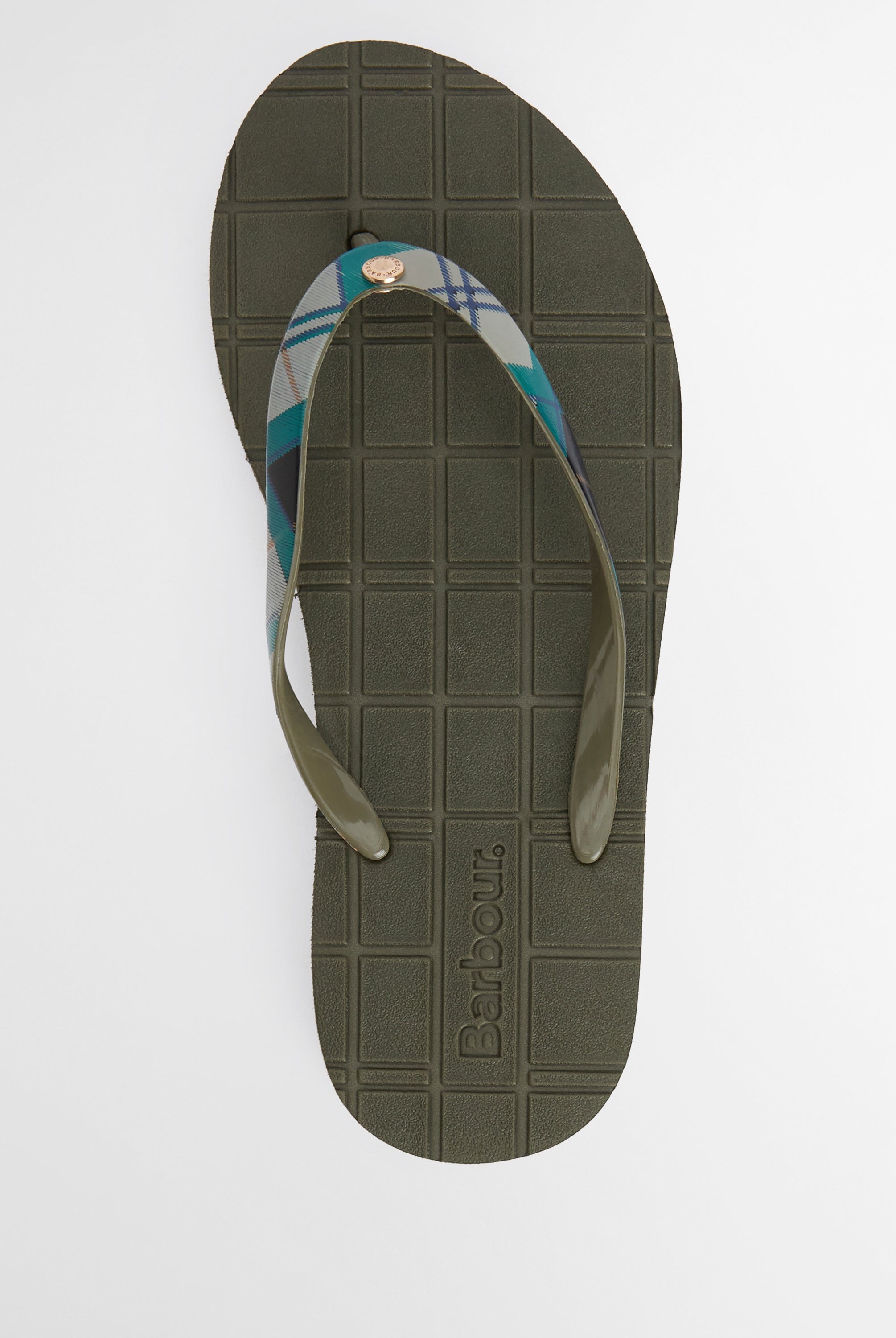 Barbour Olive/Ancient Tilda Toe Post Sandal #Colour_Olive/Ancient