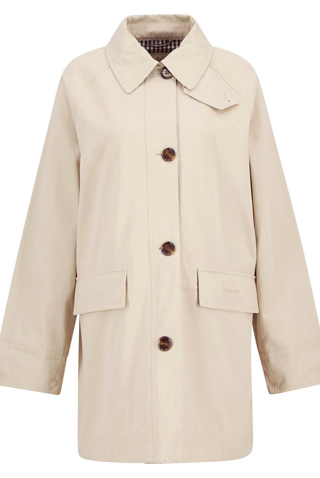 Barbour Mist Gabby Car Casual Coat #Colour_Mist