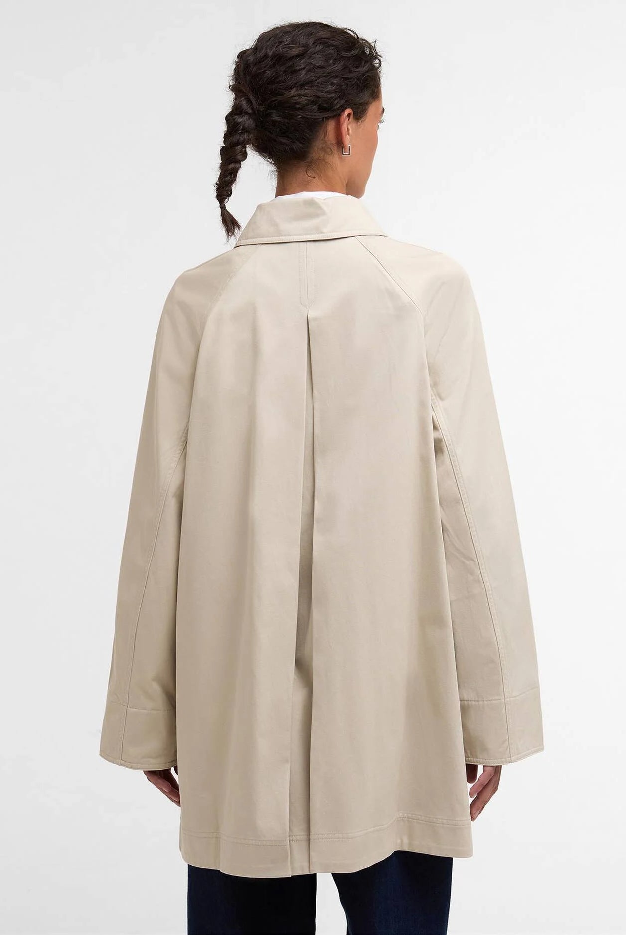 Barbour Mist Gabby Car Casual Coat #Colour_Mist