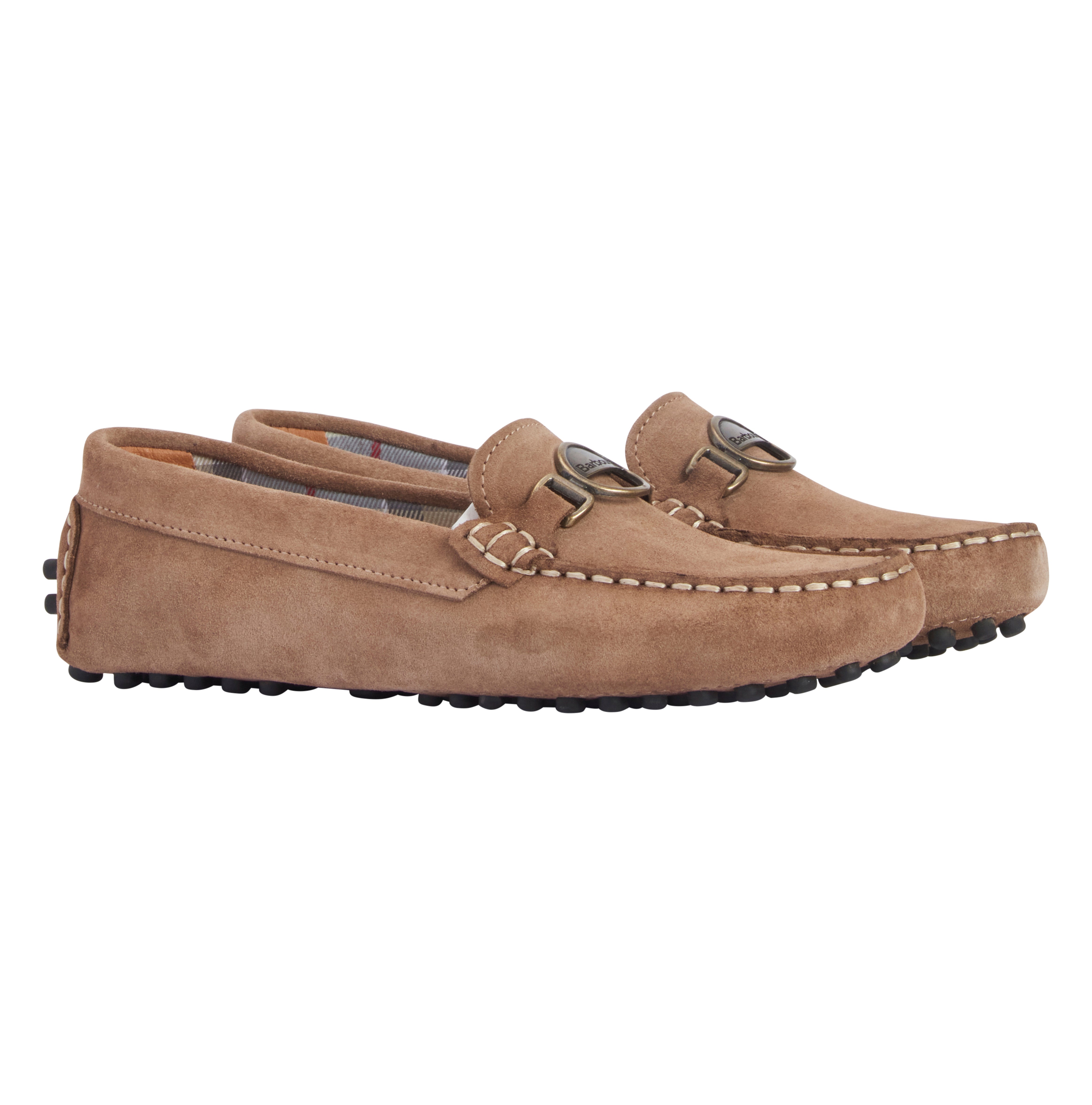 Barbour Light Trench Suede Laire Driving Shoe #Colour_Light Trench Suede